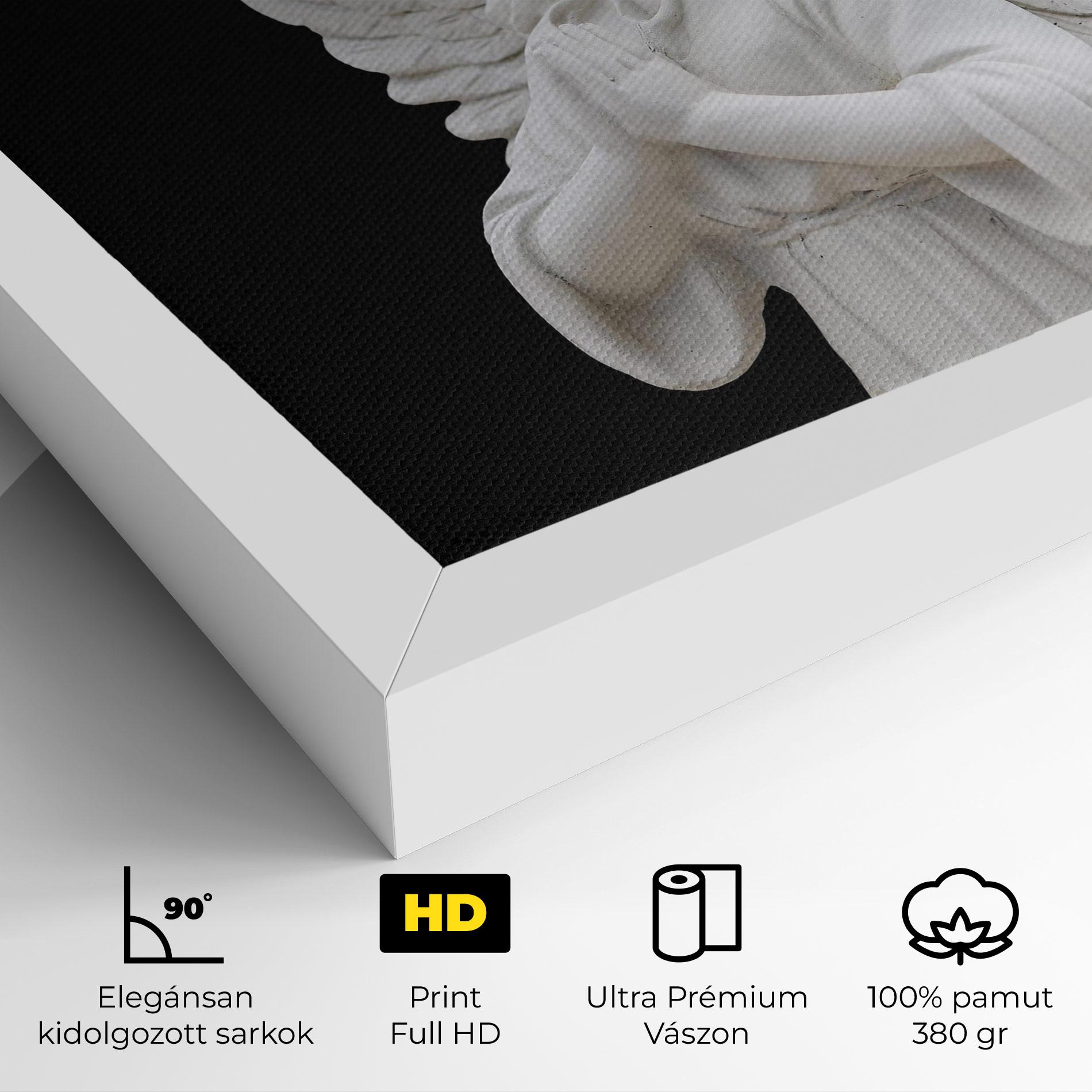 Vászonkép Pretty Angel Statues mockup 4