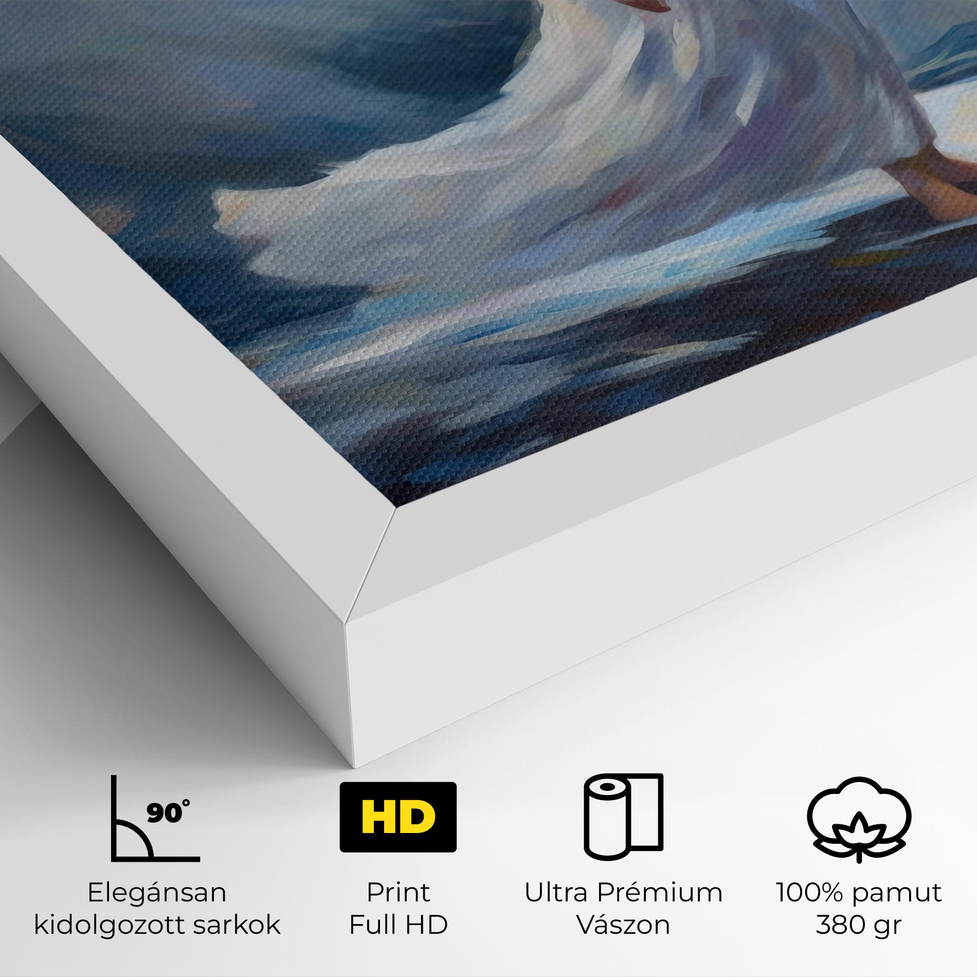 Vászonkép Wind Angel Woman mockup 4