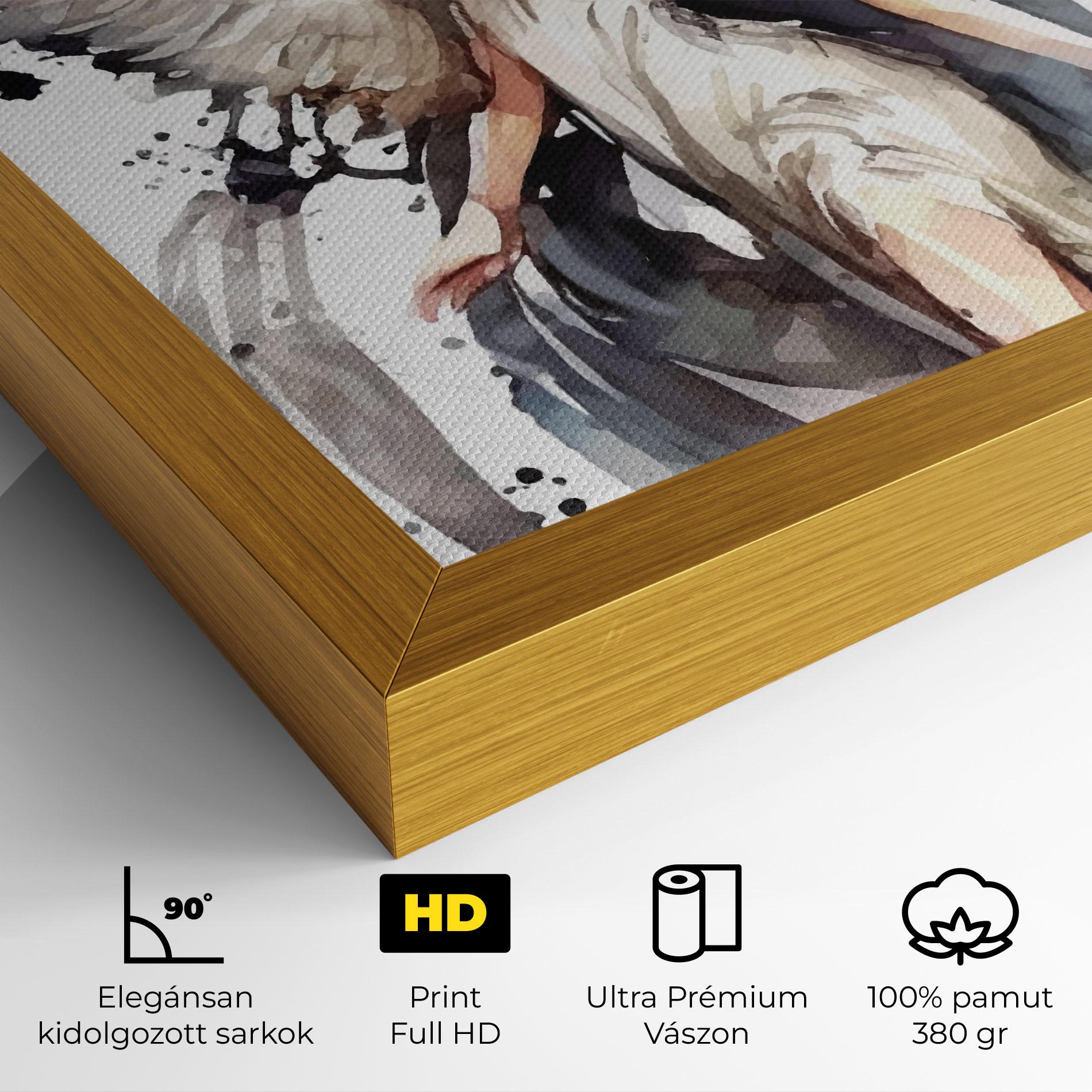 Vászonkép Angel Lady mockup 4