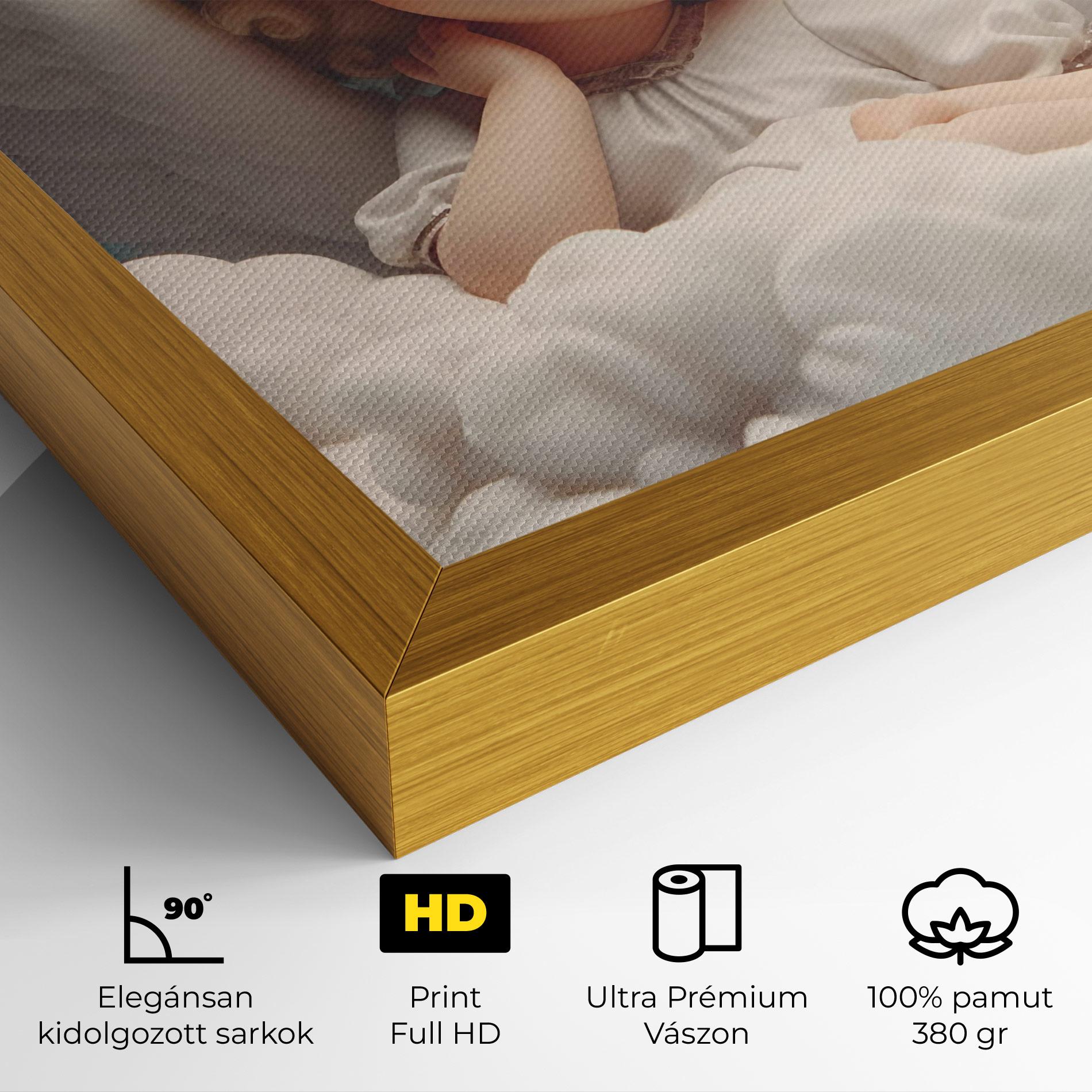 Vászonkép Statue Baby Angel mockup 4