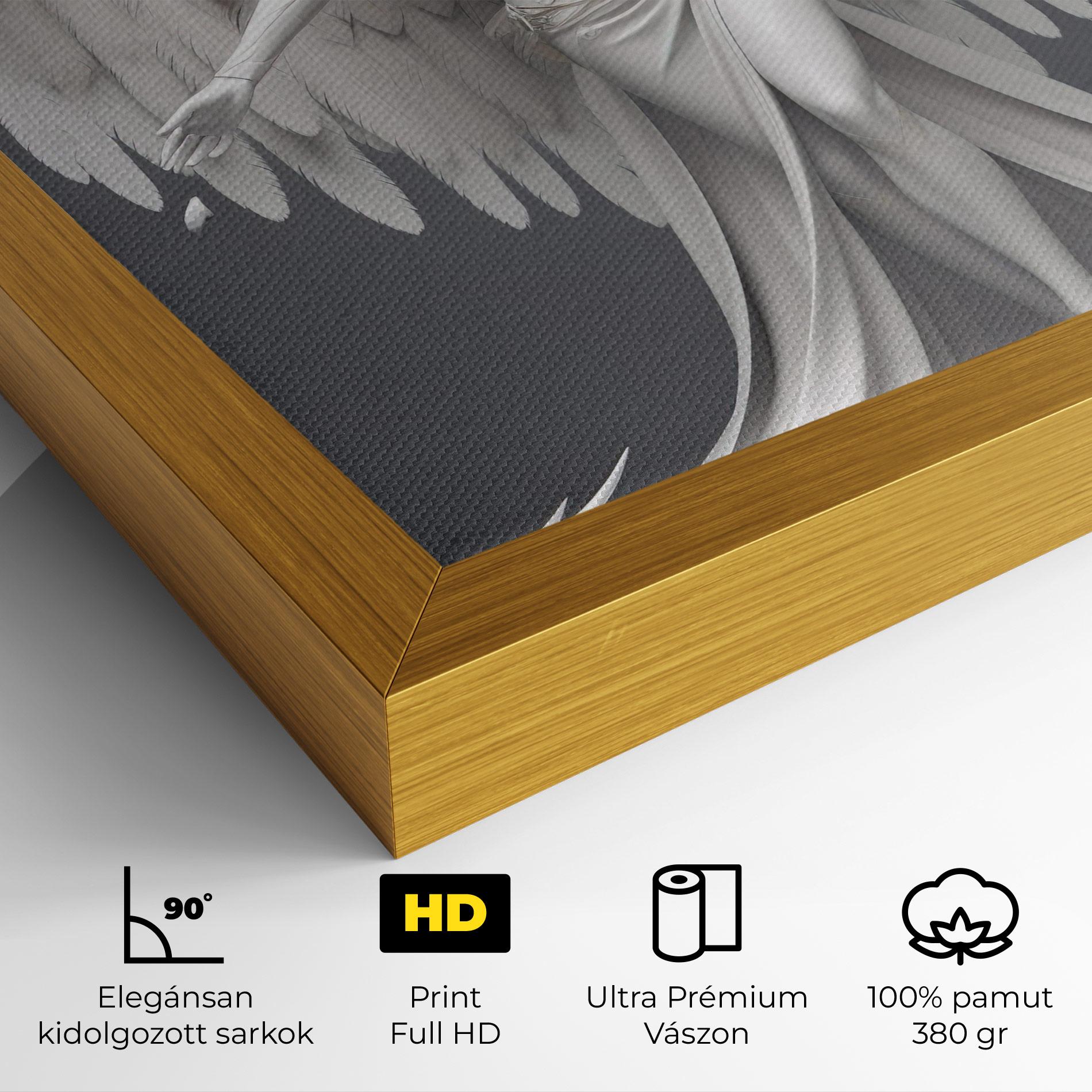 Vászonkép White Stone Woman mockup 4