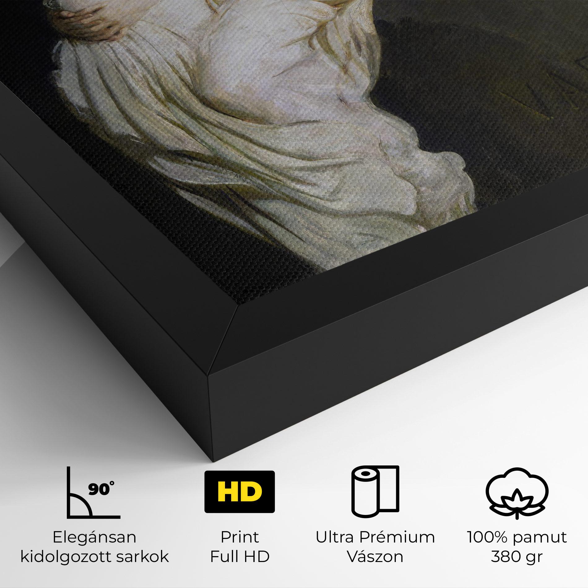 Vászonkép Angel Thinking mockup 4