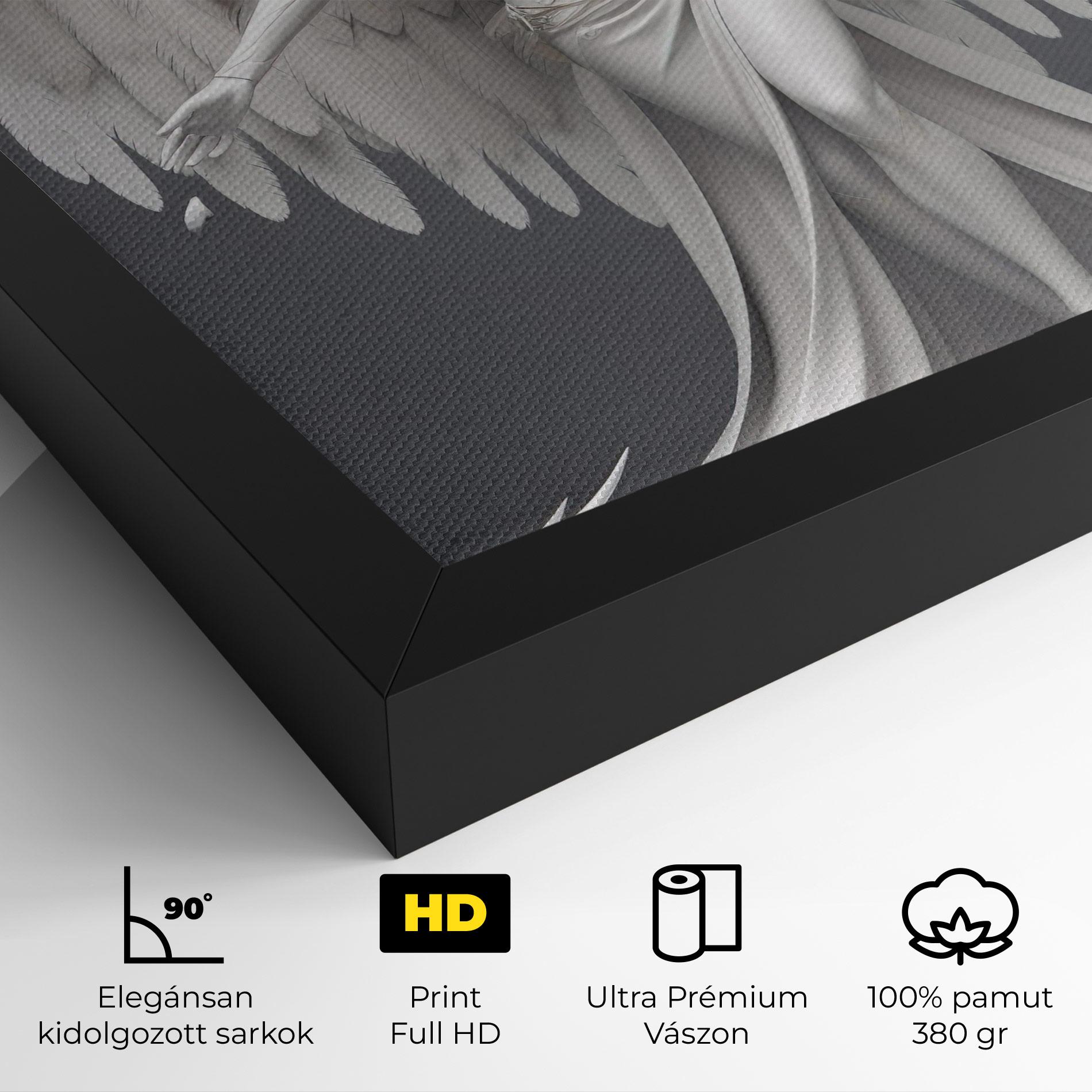 Vászonkép White Stone Woman mockup 4