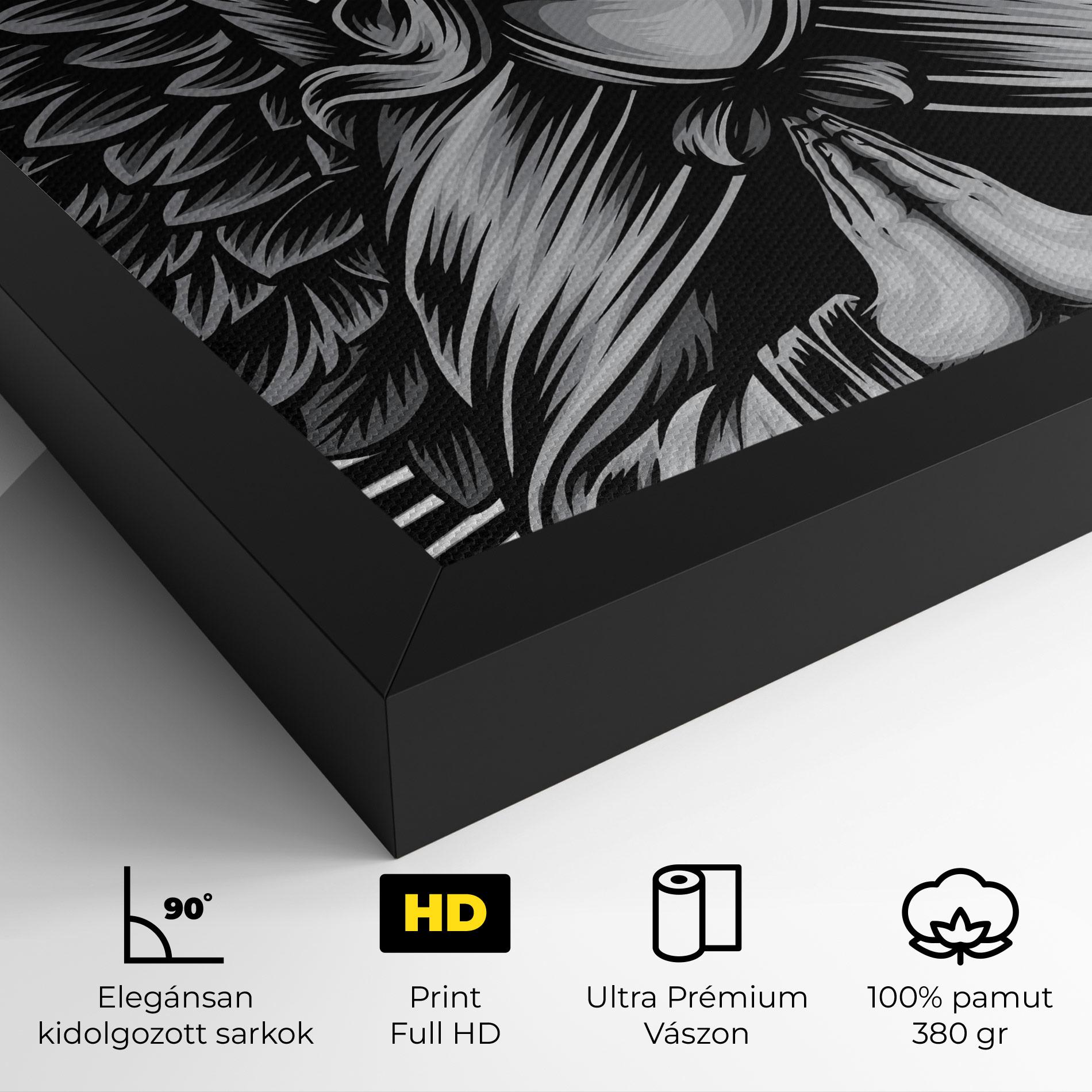 Vászonkép Wings Pray mockup 4