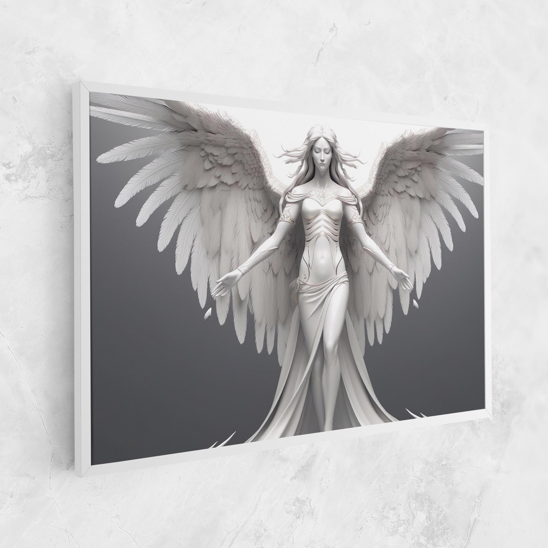 Vászonkép White Stone Woman mockup 1