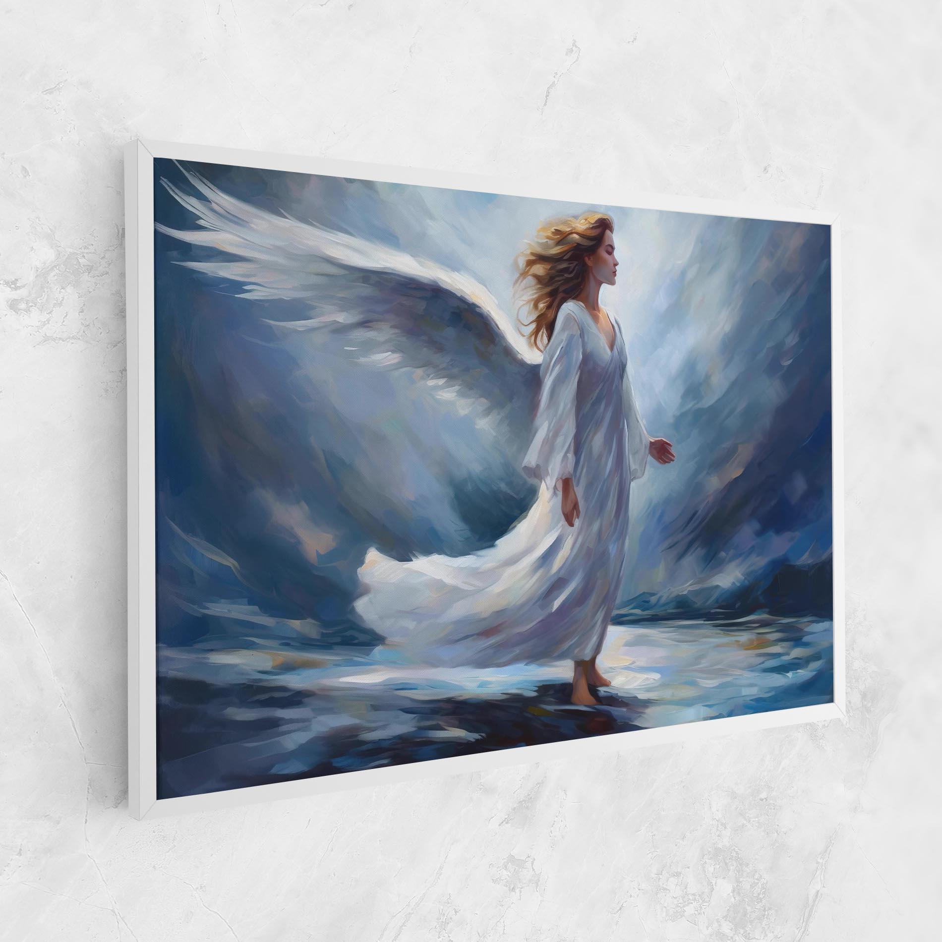 Vászonkép Wind Angel Woman mockup 1