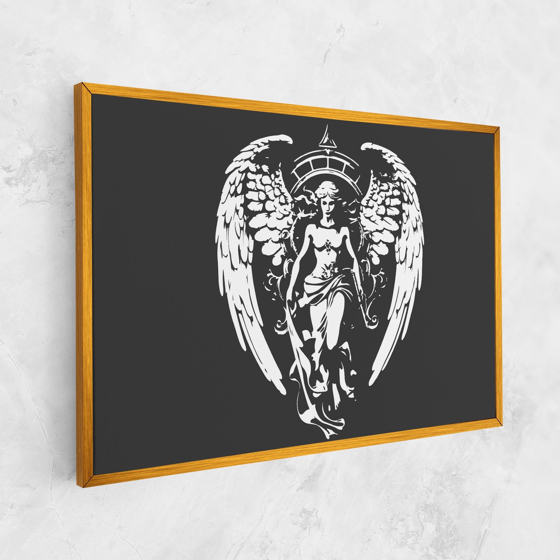 Vászonkép Angel Of Jewels mockup 1