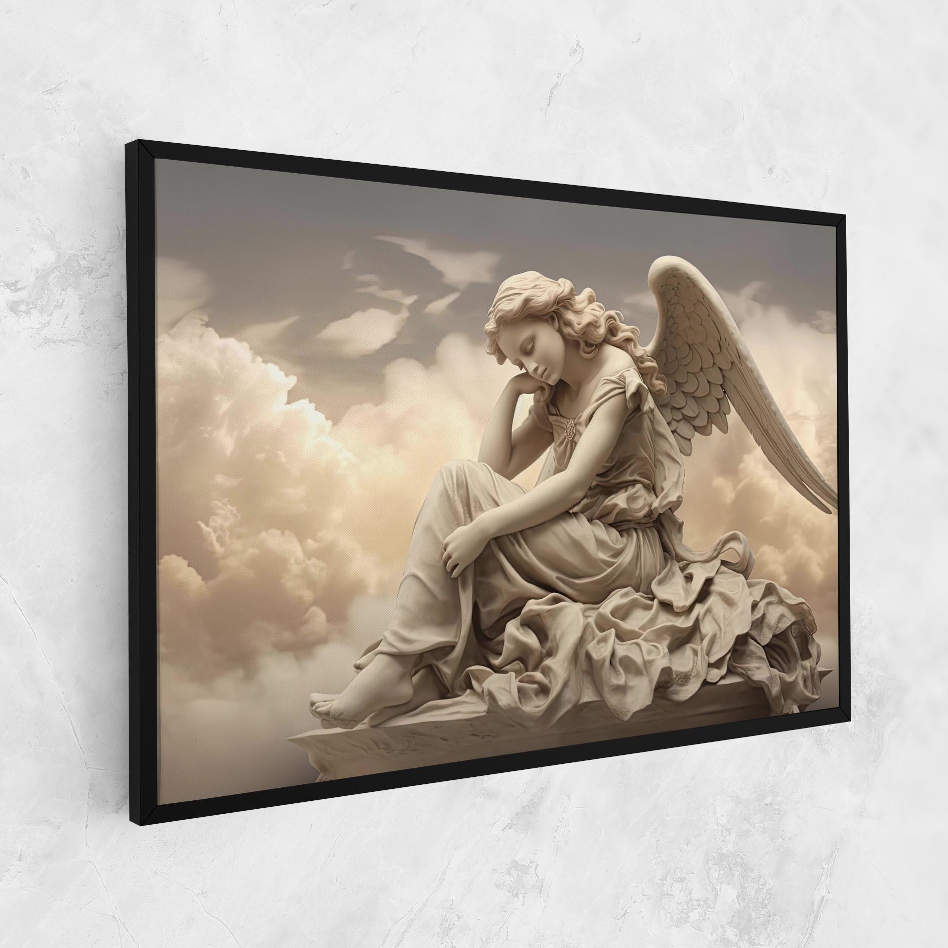 Vászonkép Angel Guardian Cloud mockup 1