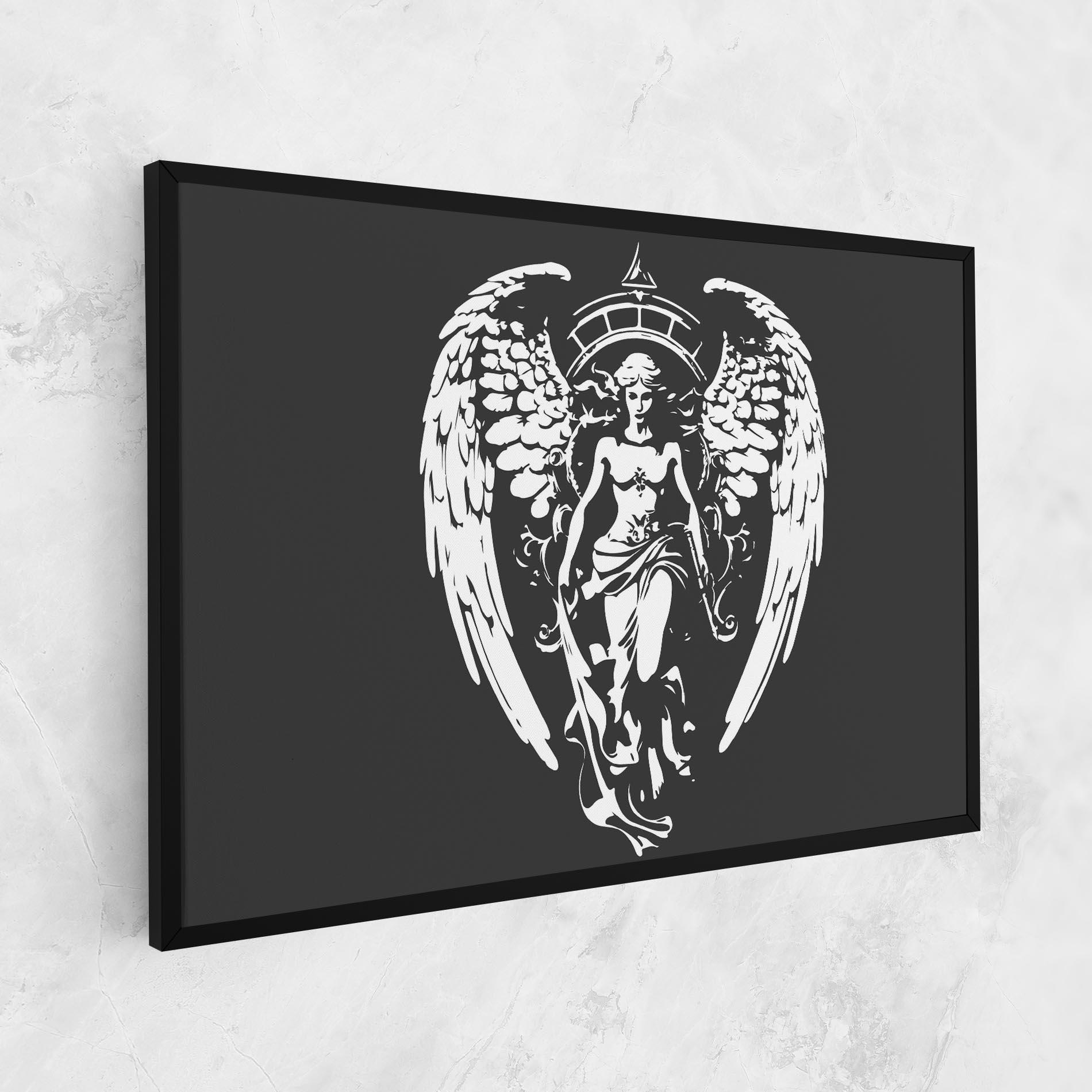 Vászonkép Angel Of Jewels mockup 1