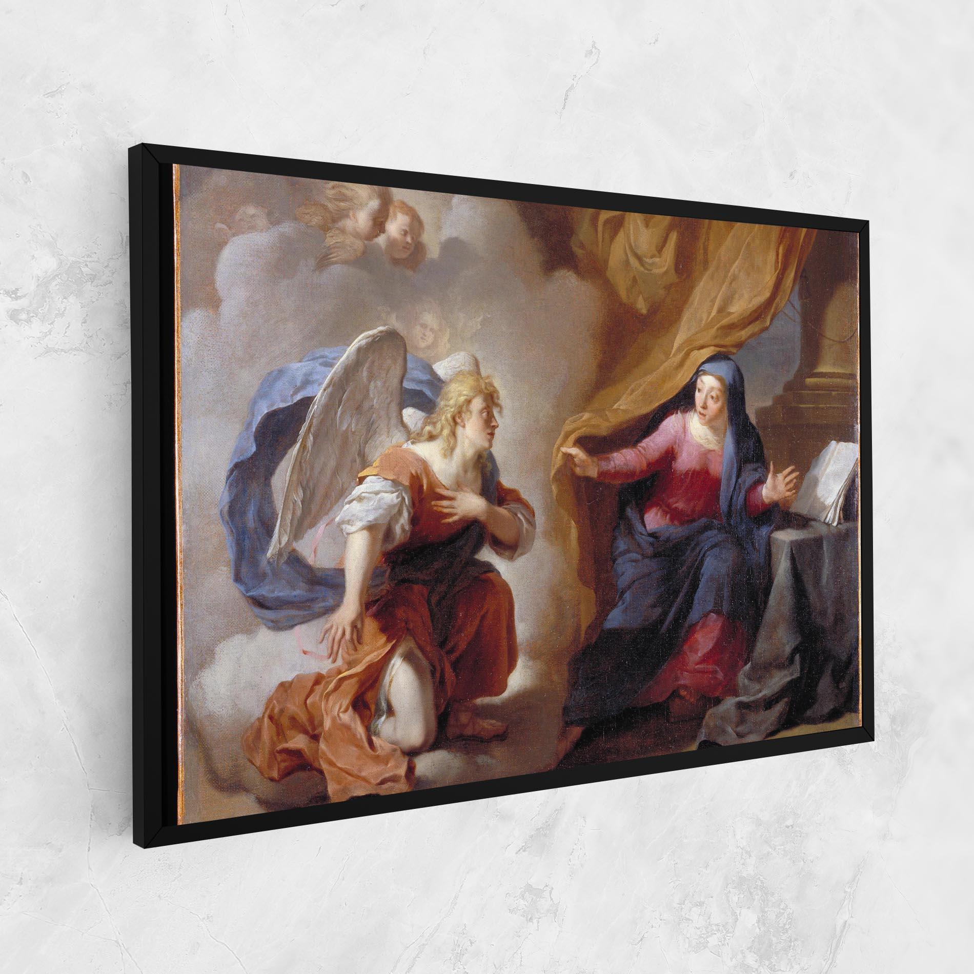 Vászonkép Painting Old Angel mockup 1