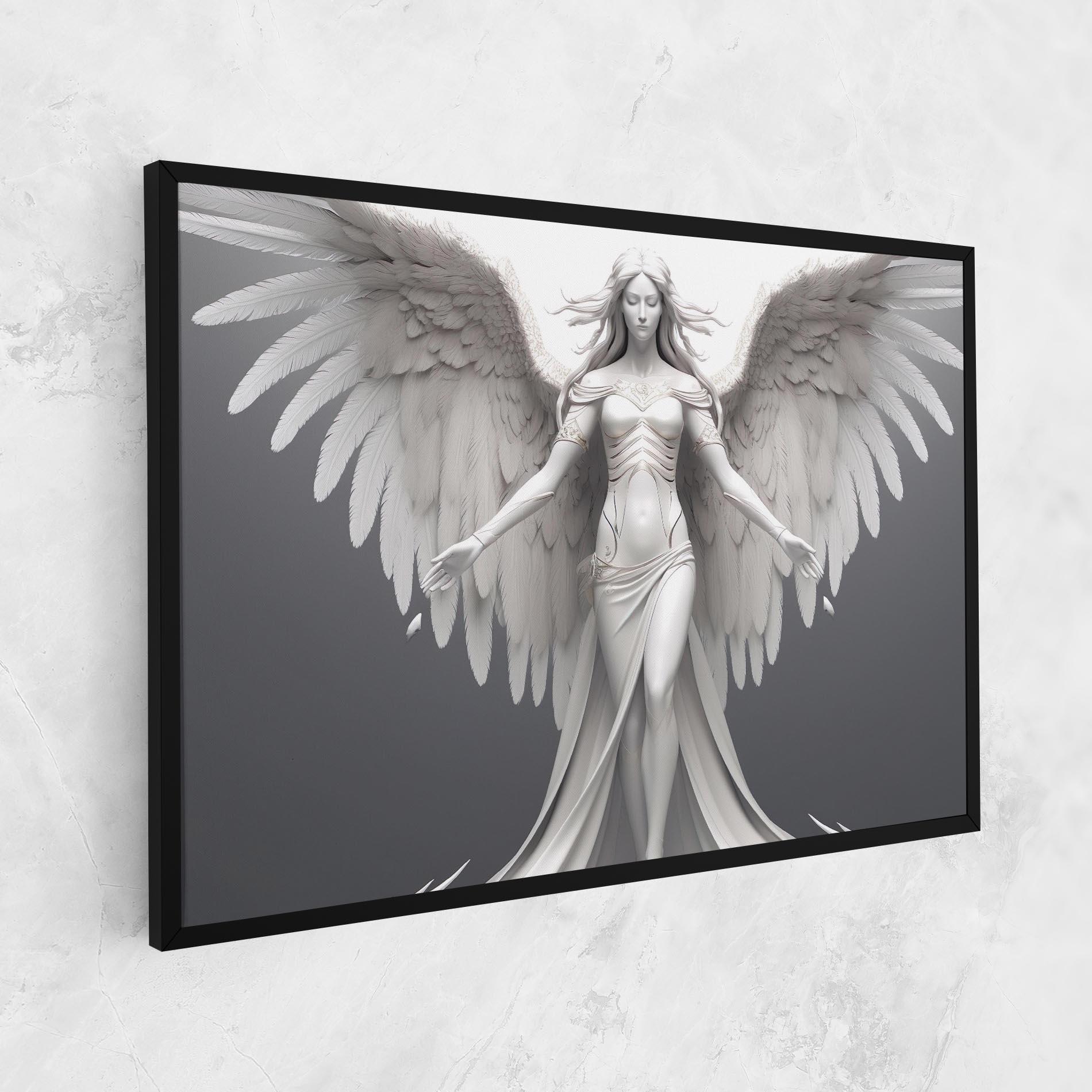 Vászonkép White Stone Woman mockup 1