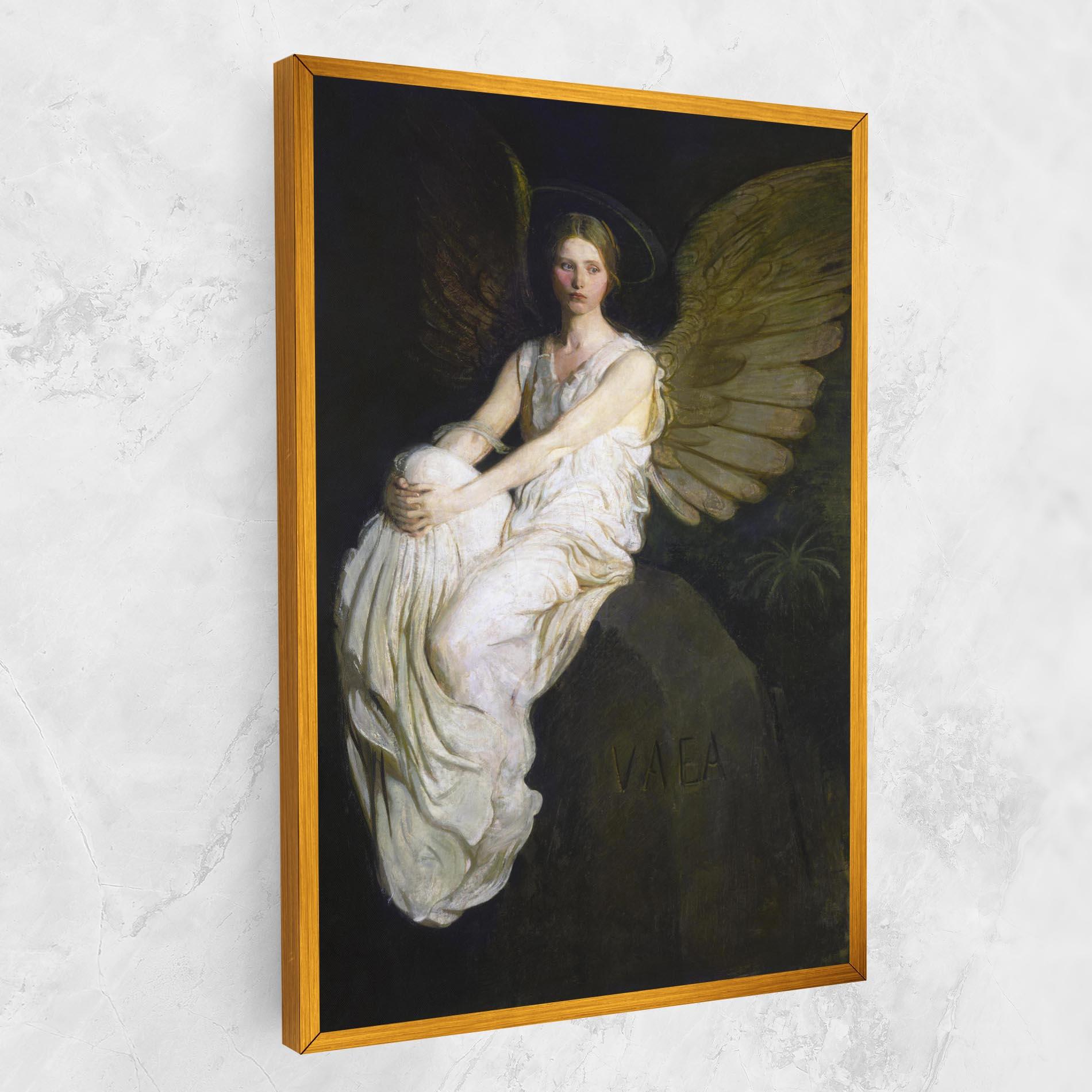 Vászonkép Angel Thinking mockup 1
