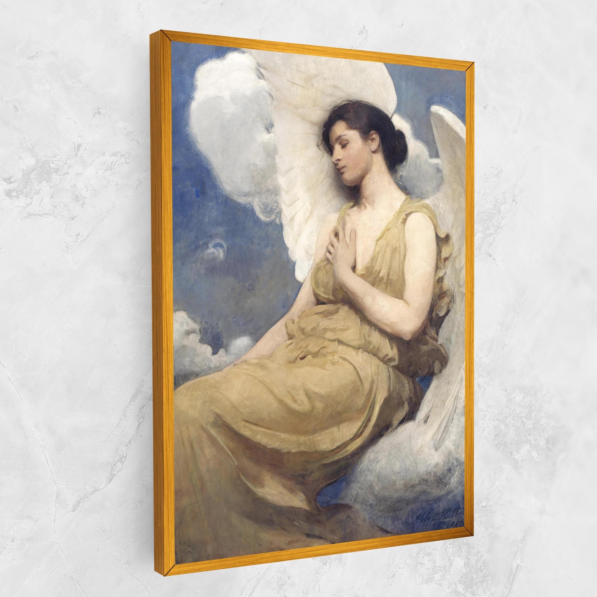 Angel Woman Painting mockup 1