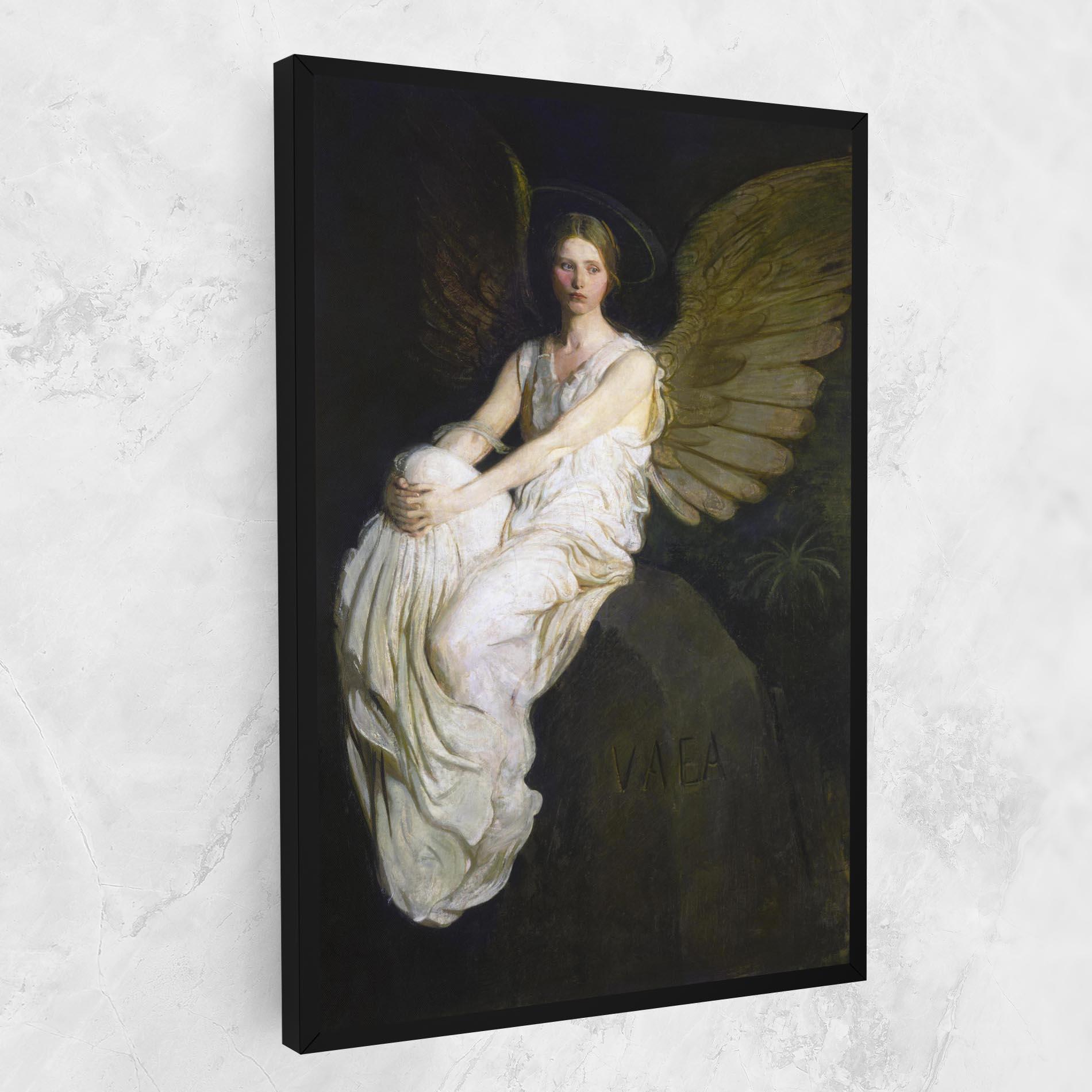 Vászonkép Angel Thinking mockup 1