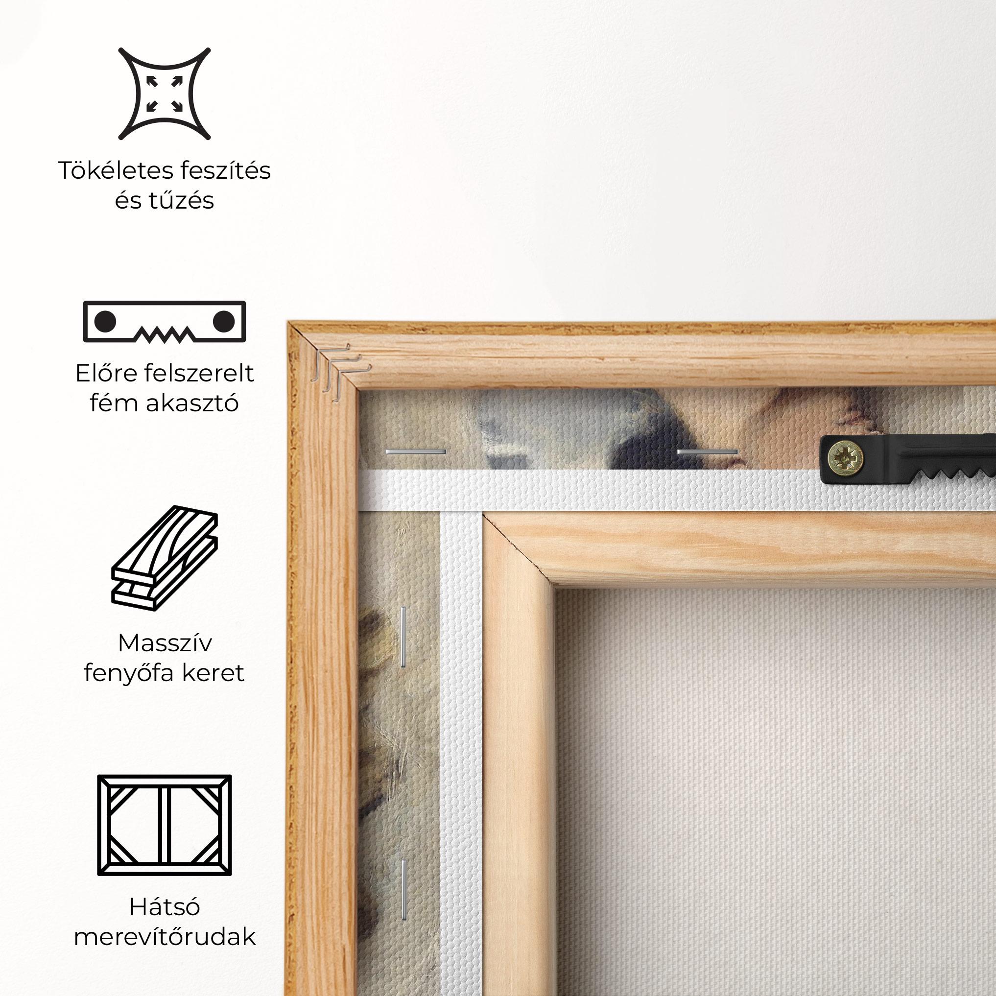 Vászonkép Angel Woman Painting mockup 5