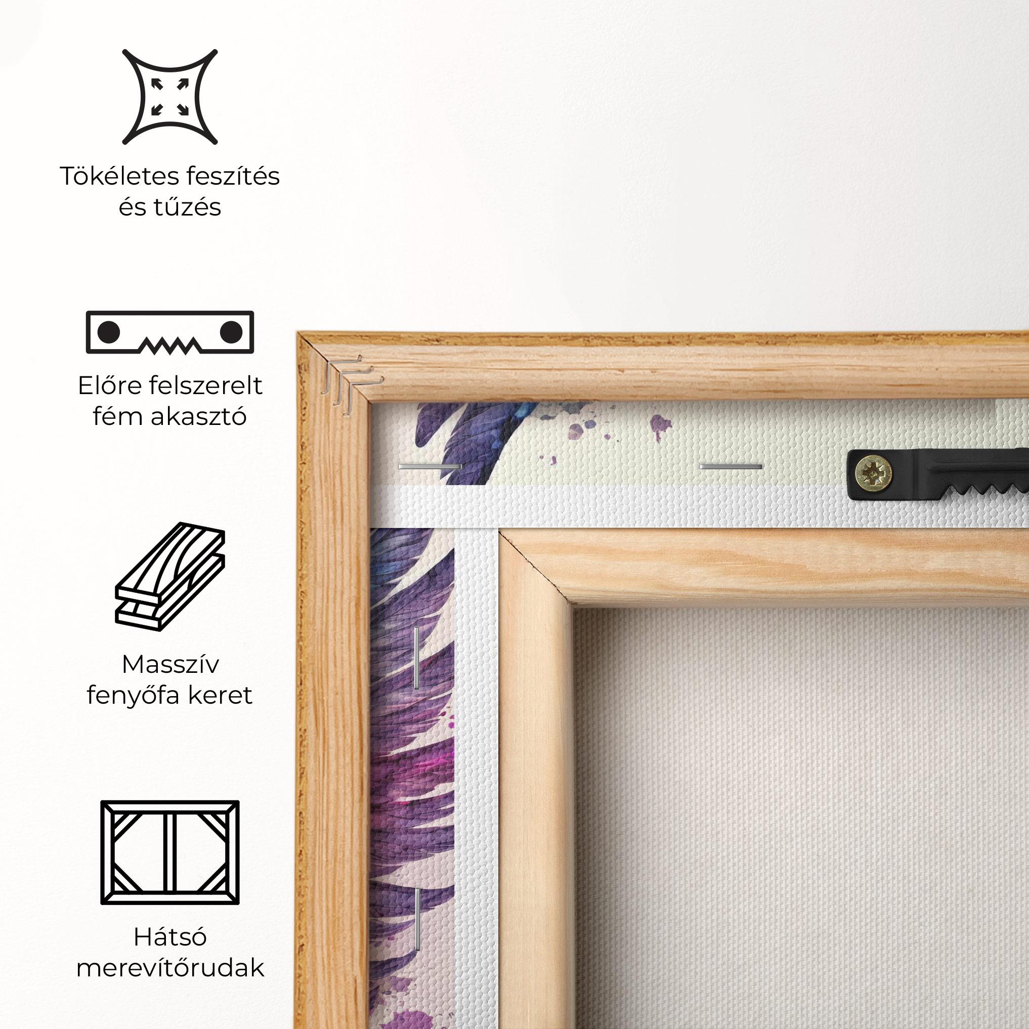 Vászonkép Magic Watercolor Wings mockup 5