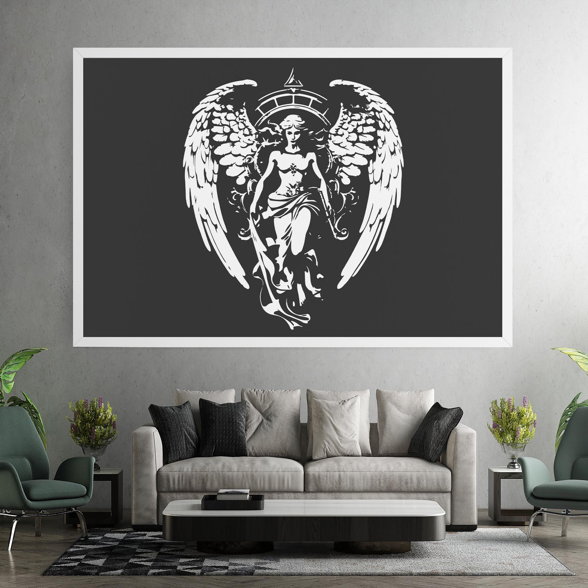 Vászonkép Angel Of Jewels mockup 7