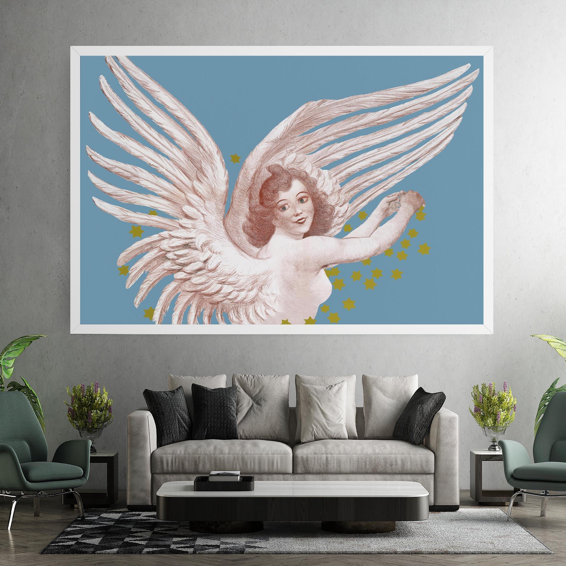 Vászonkép Stars Angel mockup 7