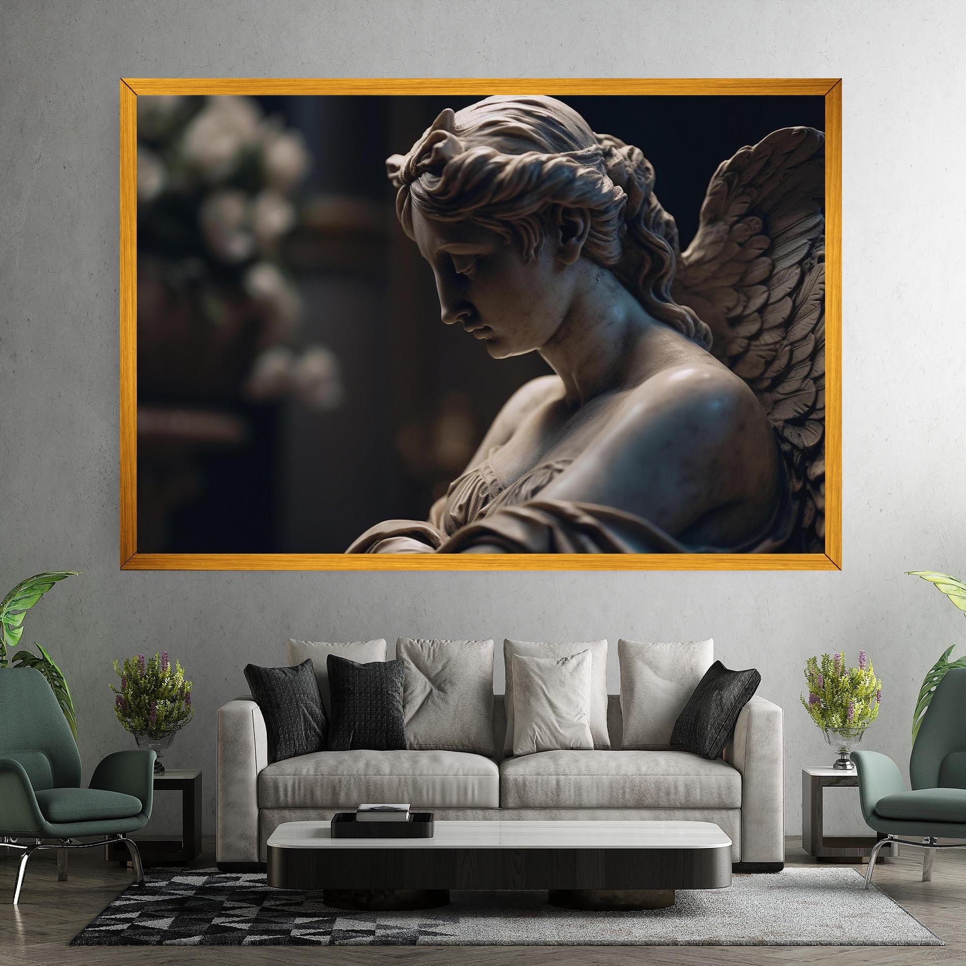 Vászonkép Praying Woman mockup 7