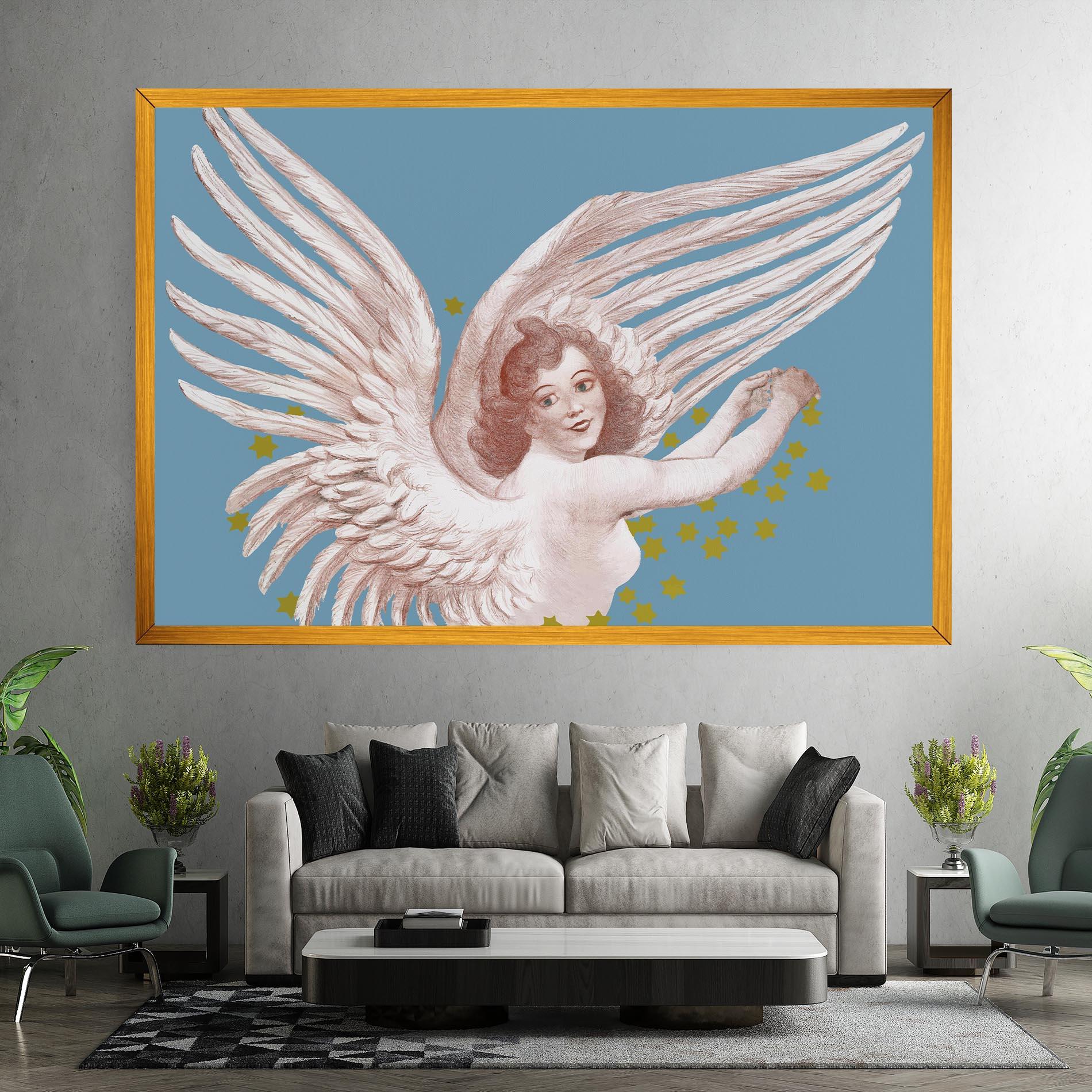 Vászonkép Stars Angel mockup 7
