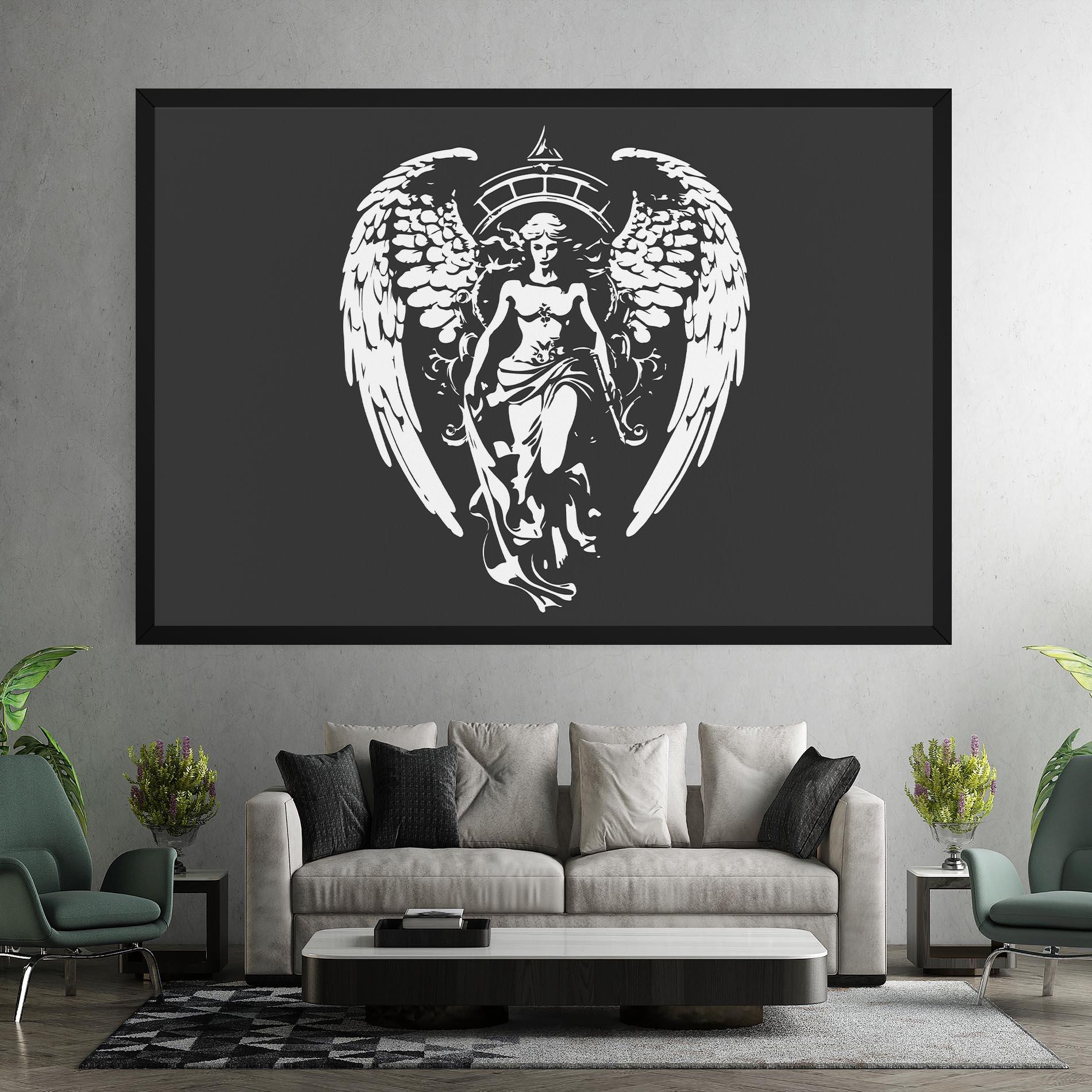 Vászonkép Angel Of Jewels mockup 7