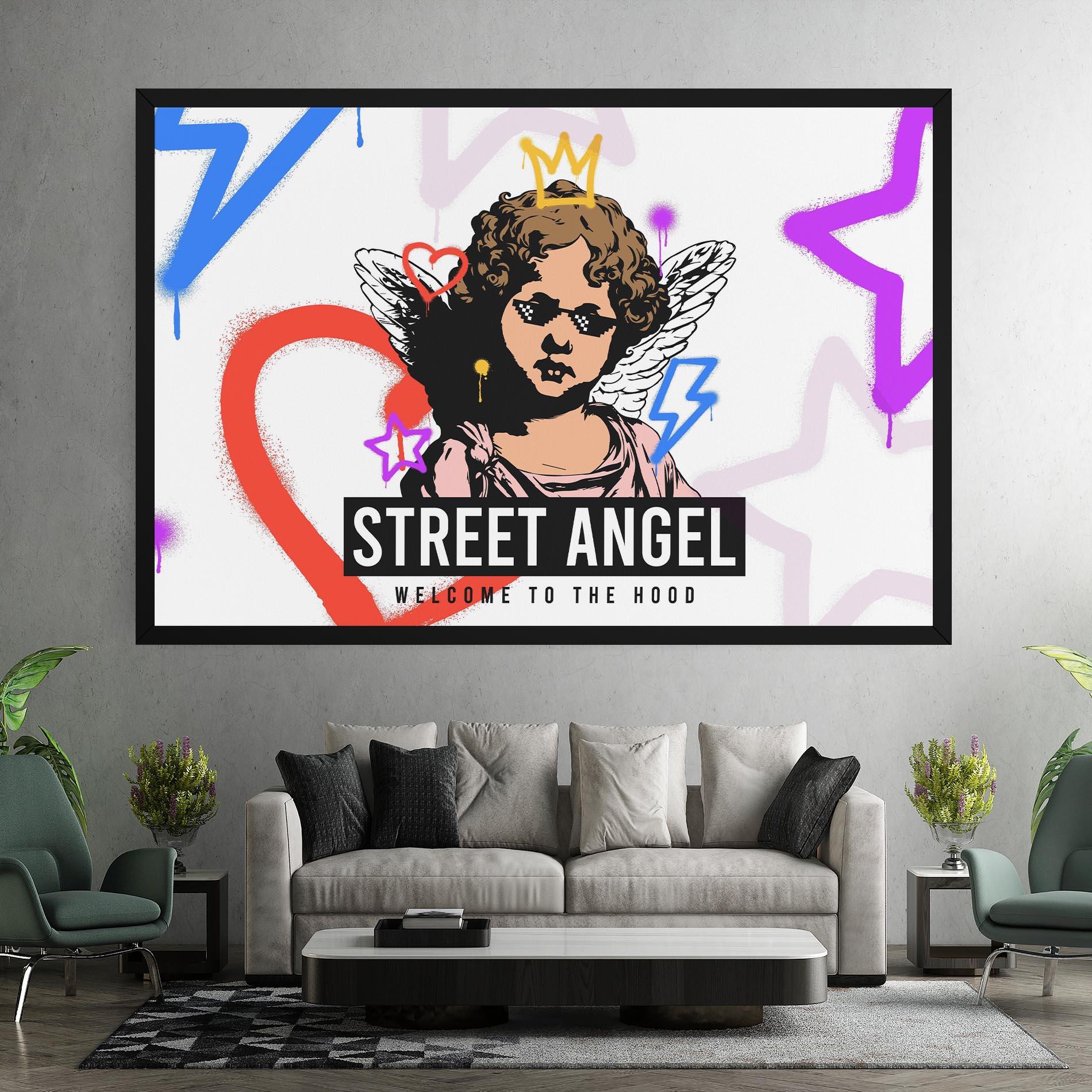 Vászonkép Hood Angel mockup 7