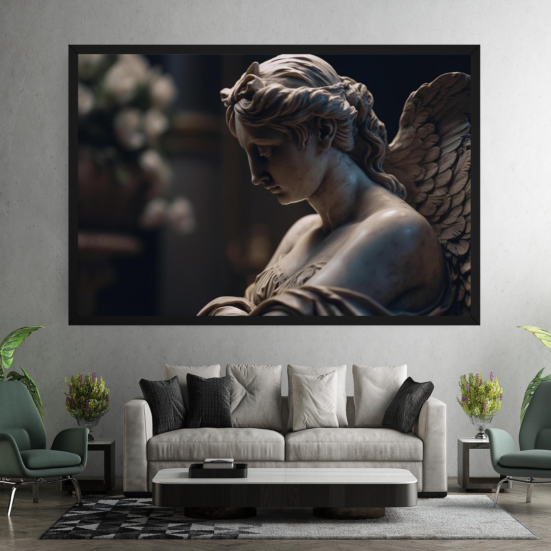Vászonkép Praying Woman mockup 7
