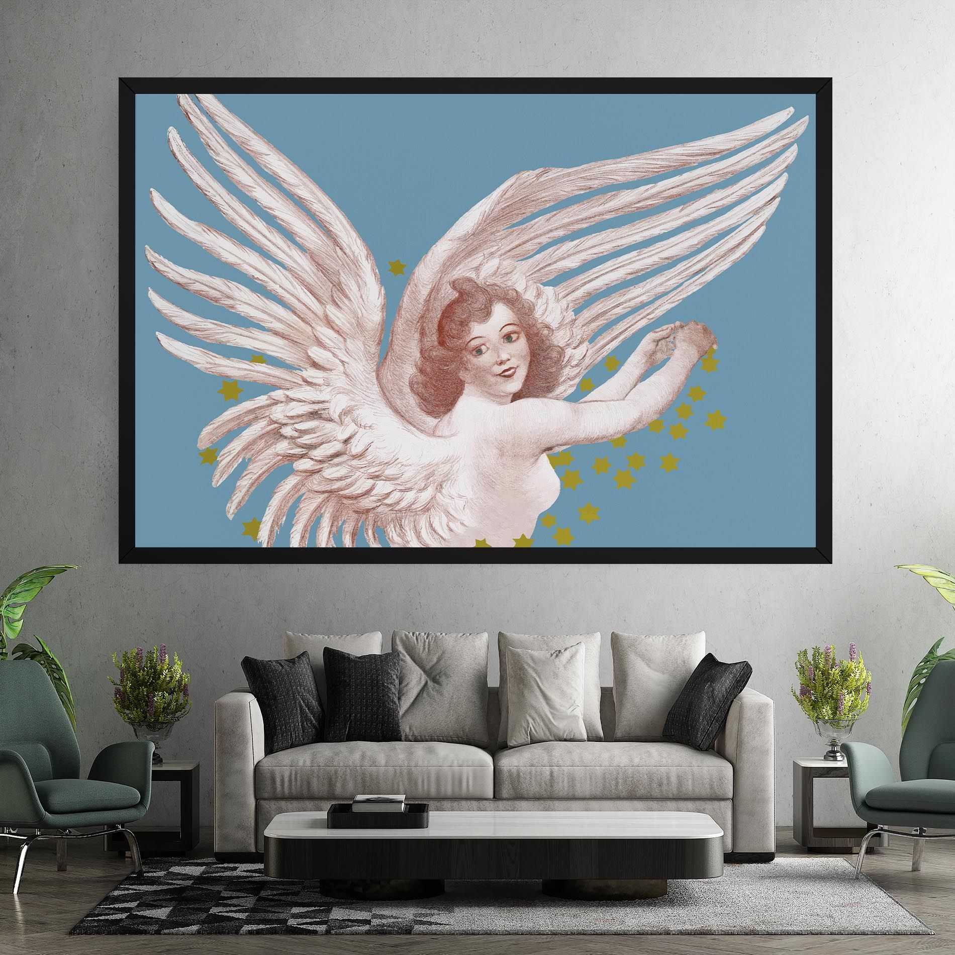 Stars Angel mockup 7