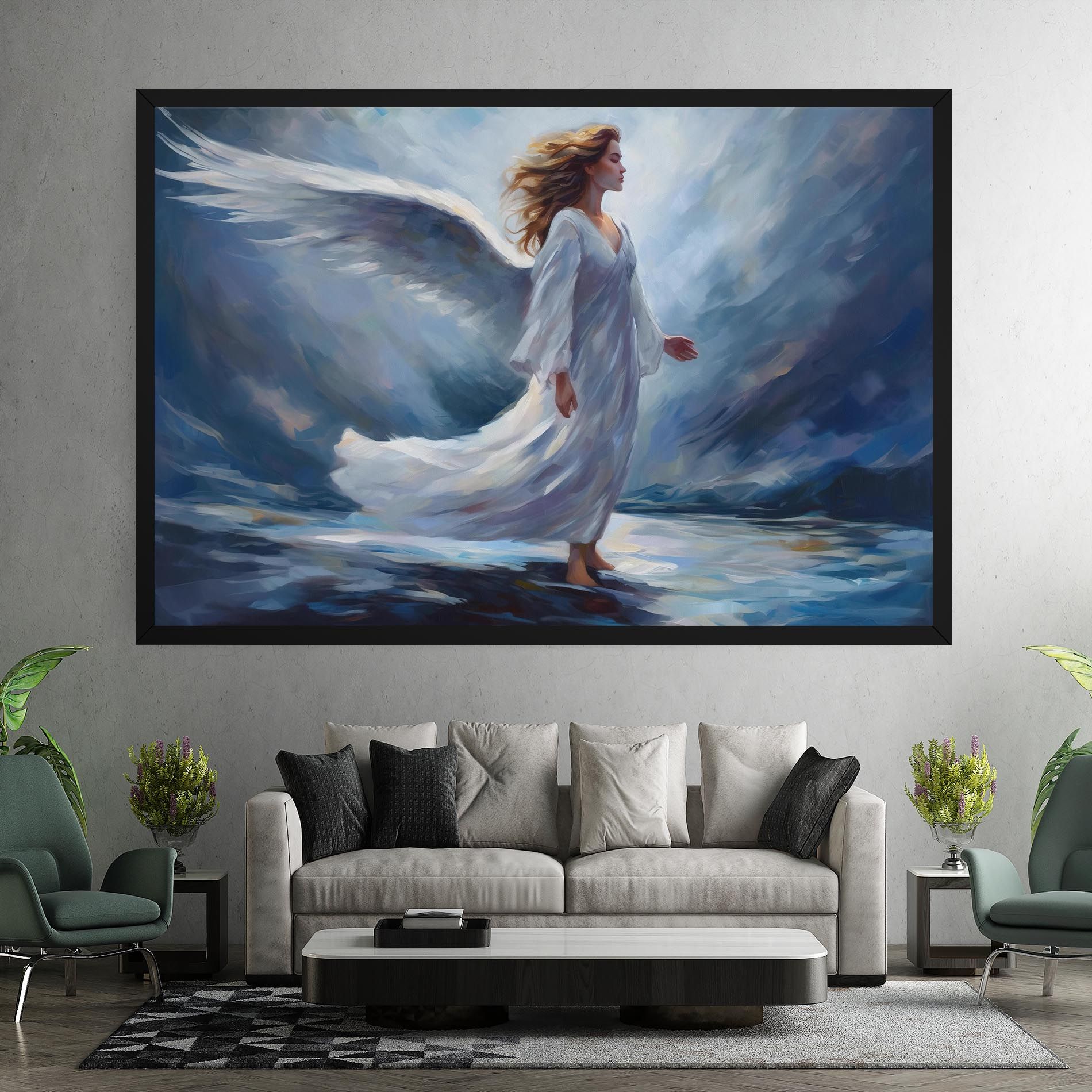 Wind Angel Woman mockup 7