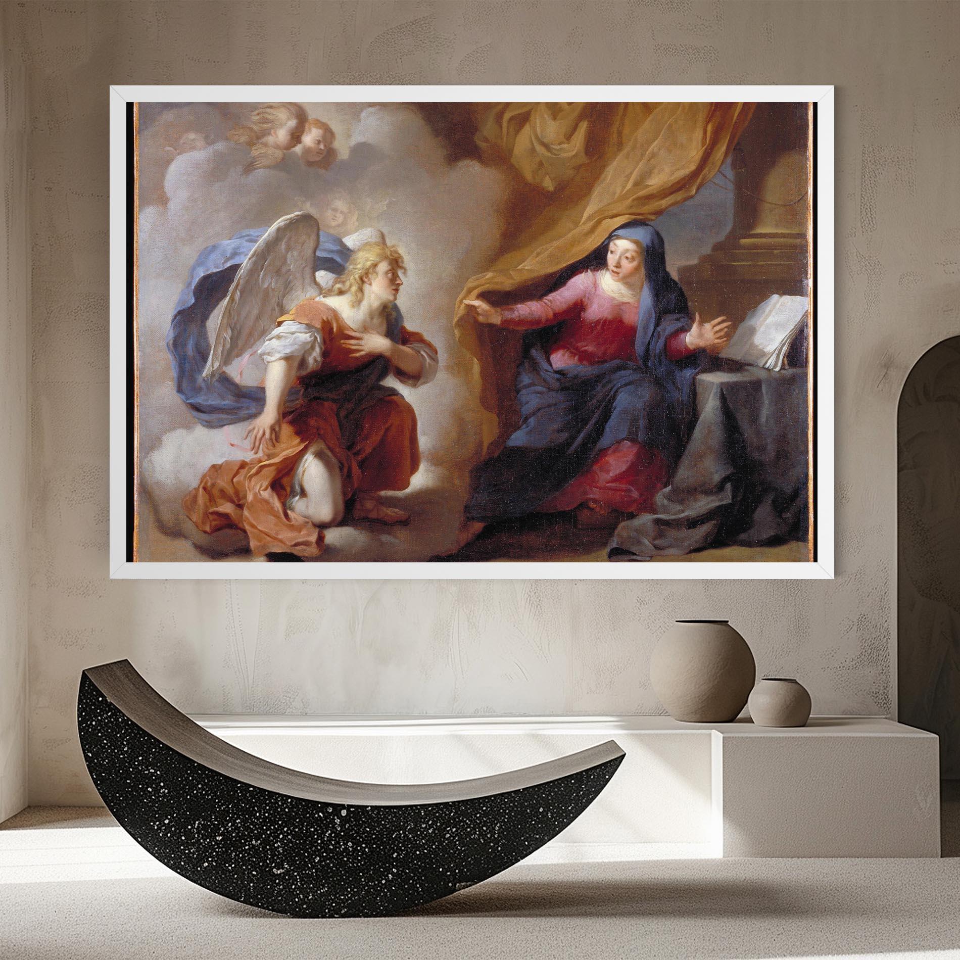 Vászonkép Painting Old Angel mockup 8