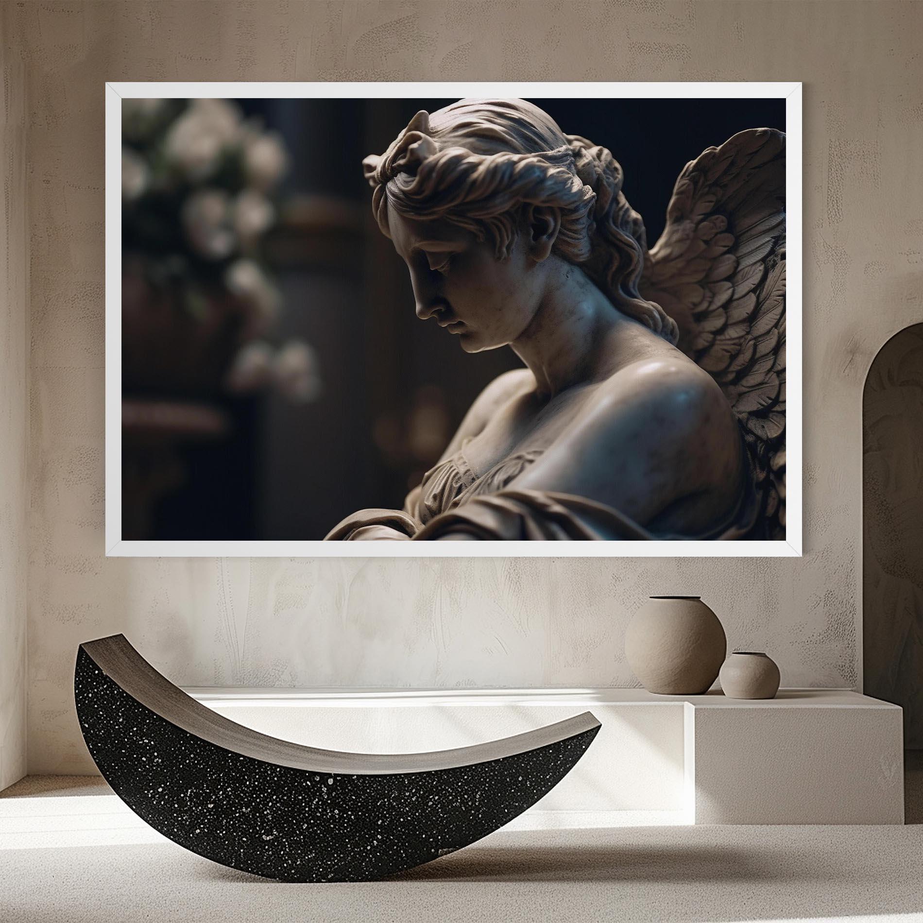 Vászonkép Praying Woman mockup 8