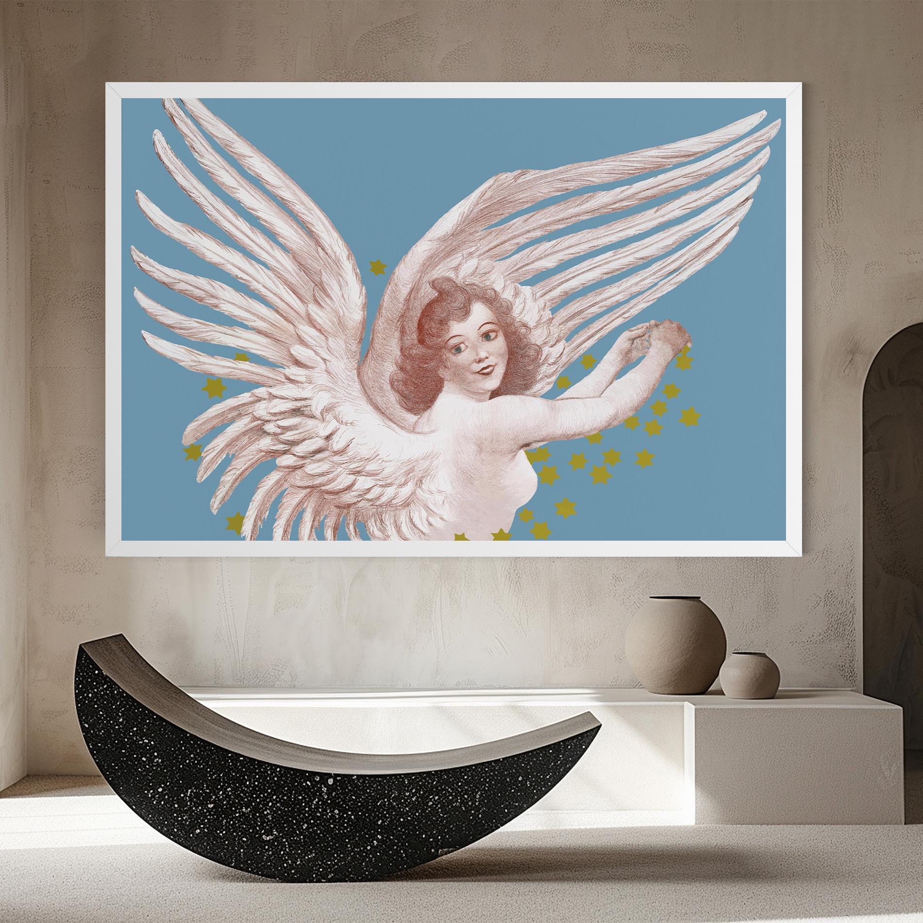 Vászonkép Stars Angel mockup 8