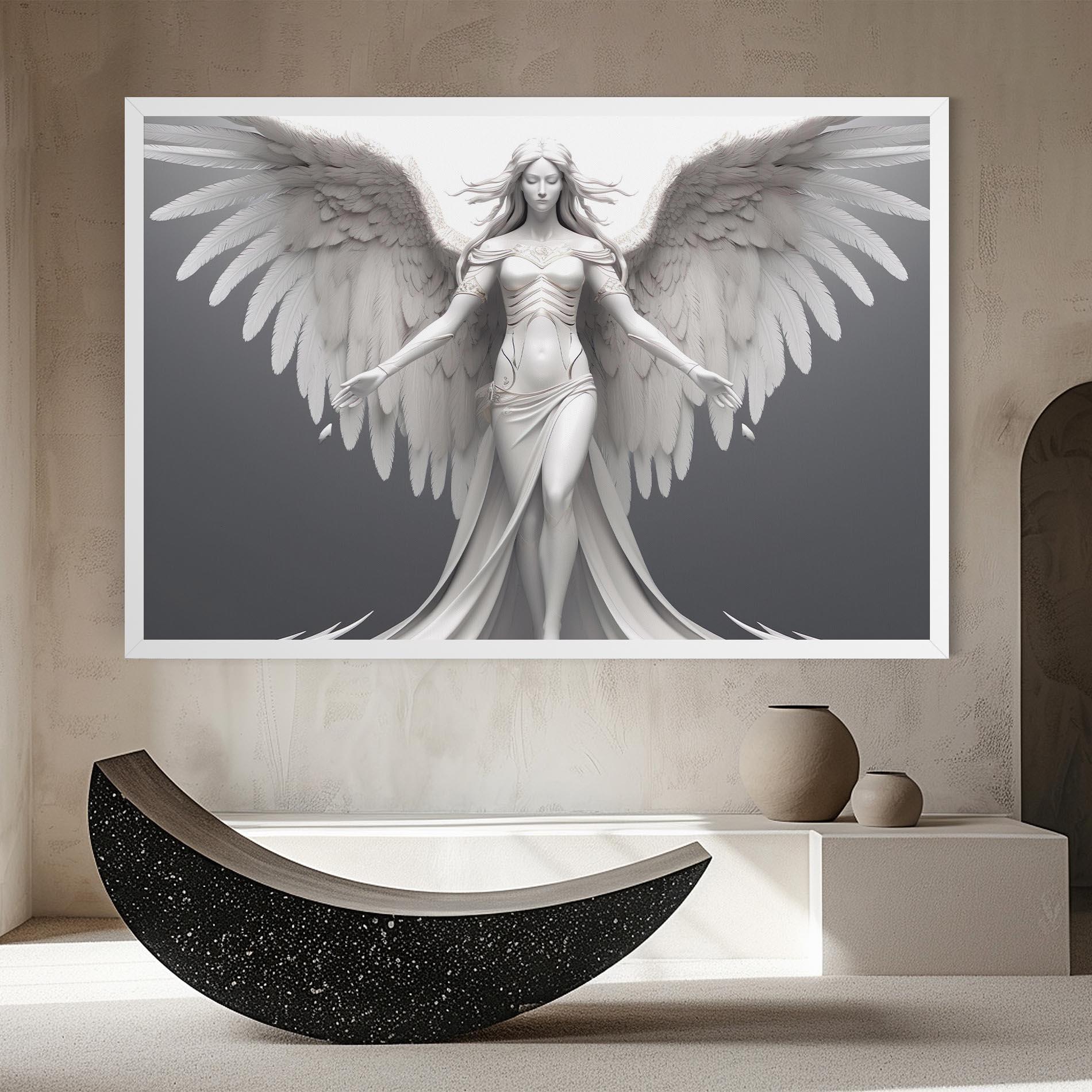 Vászonkép White Stone Woman mockup 8