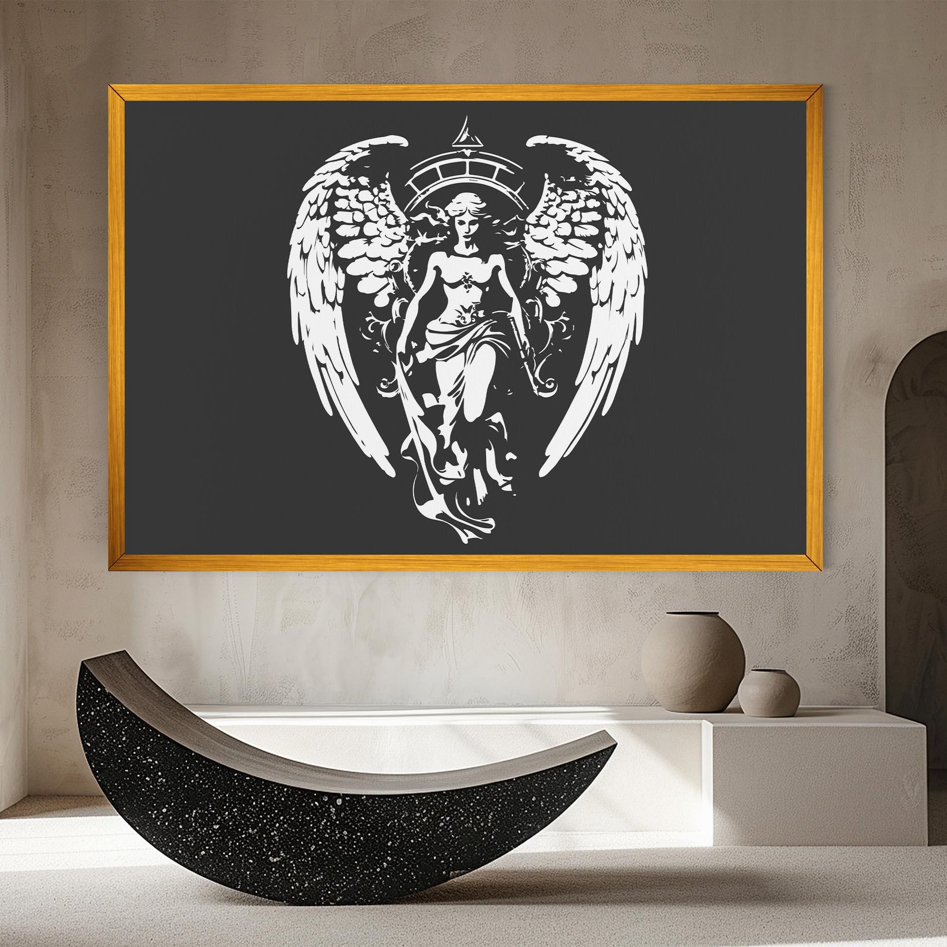 Vászonkép Angel Of Jewels mockup 8