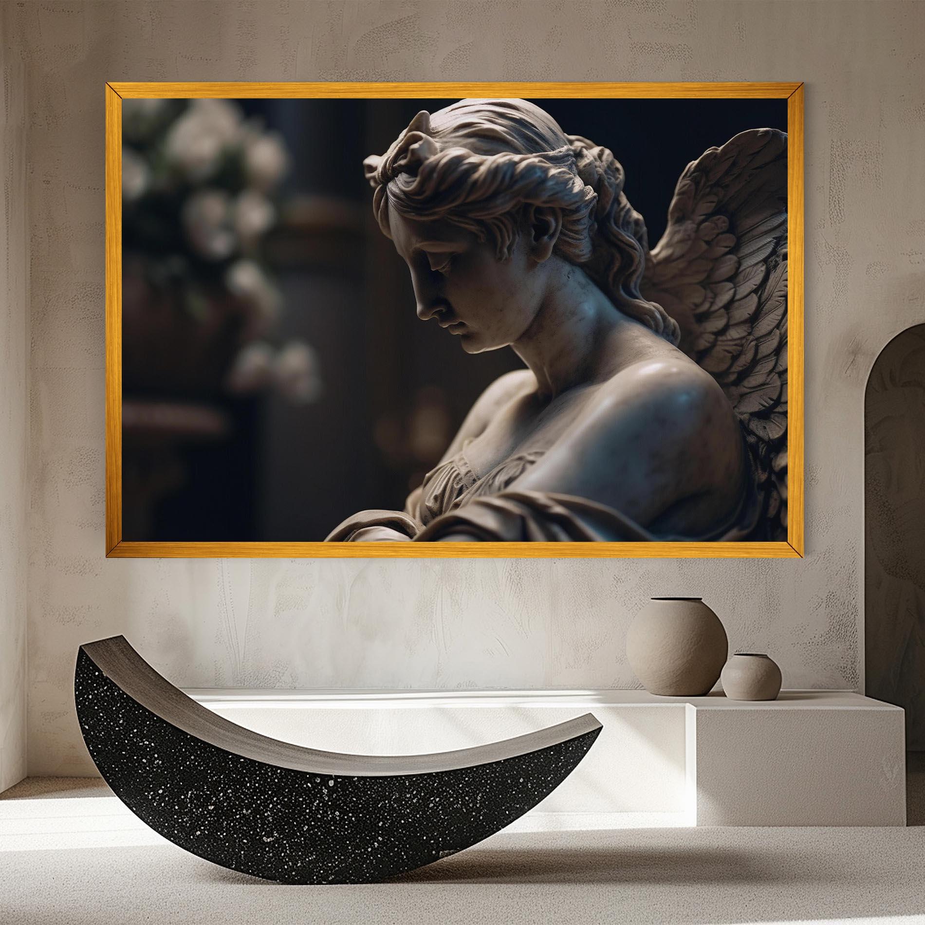 Vászonkép Praying Woman mockup 8