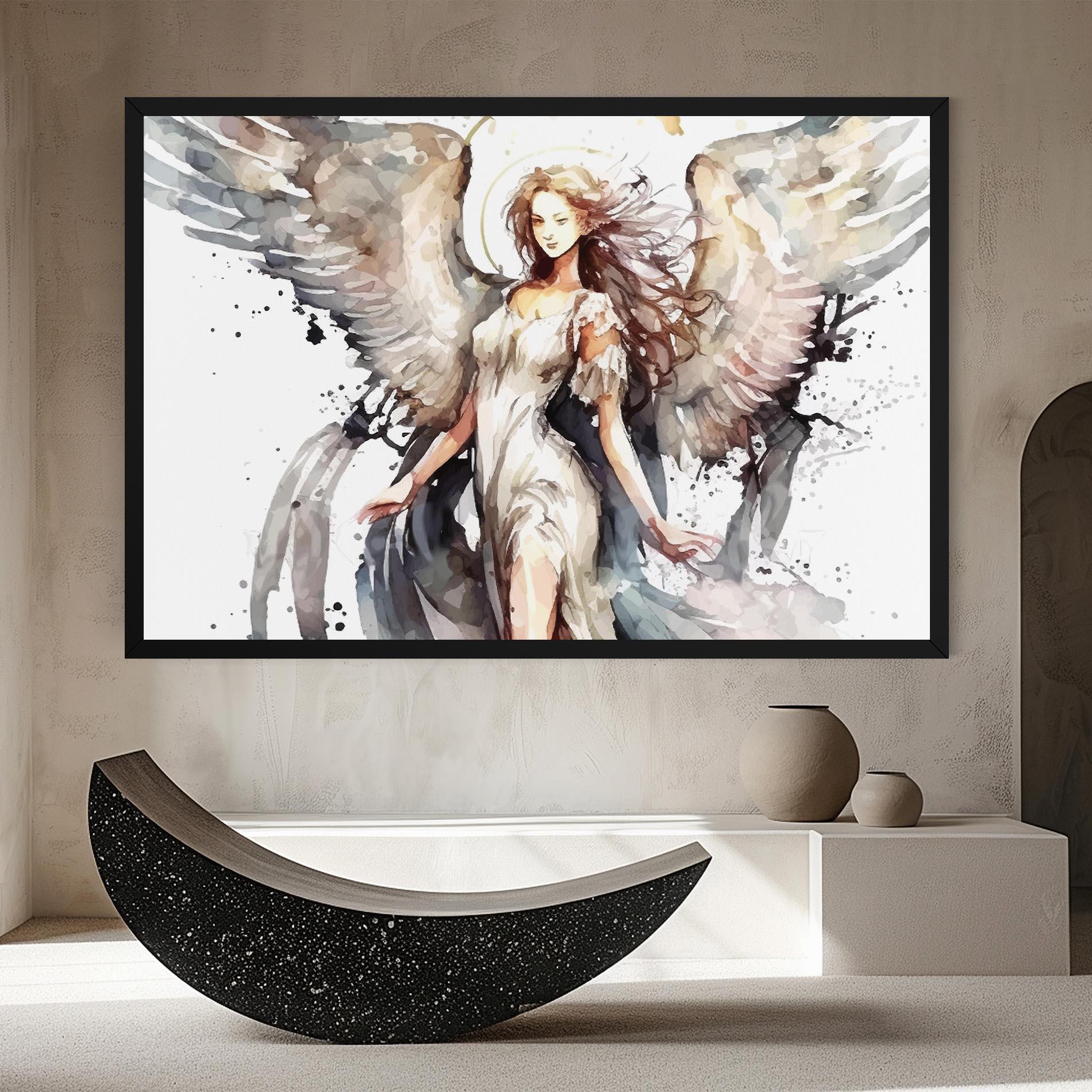 Vászonkép Angel Lady mockup 8