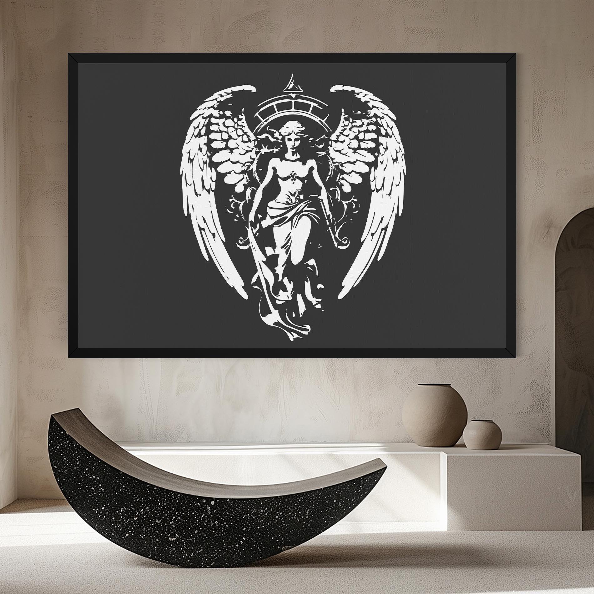 Vászonkép Angel Of Jewels mockup 8
