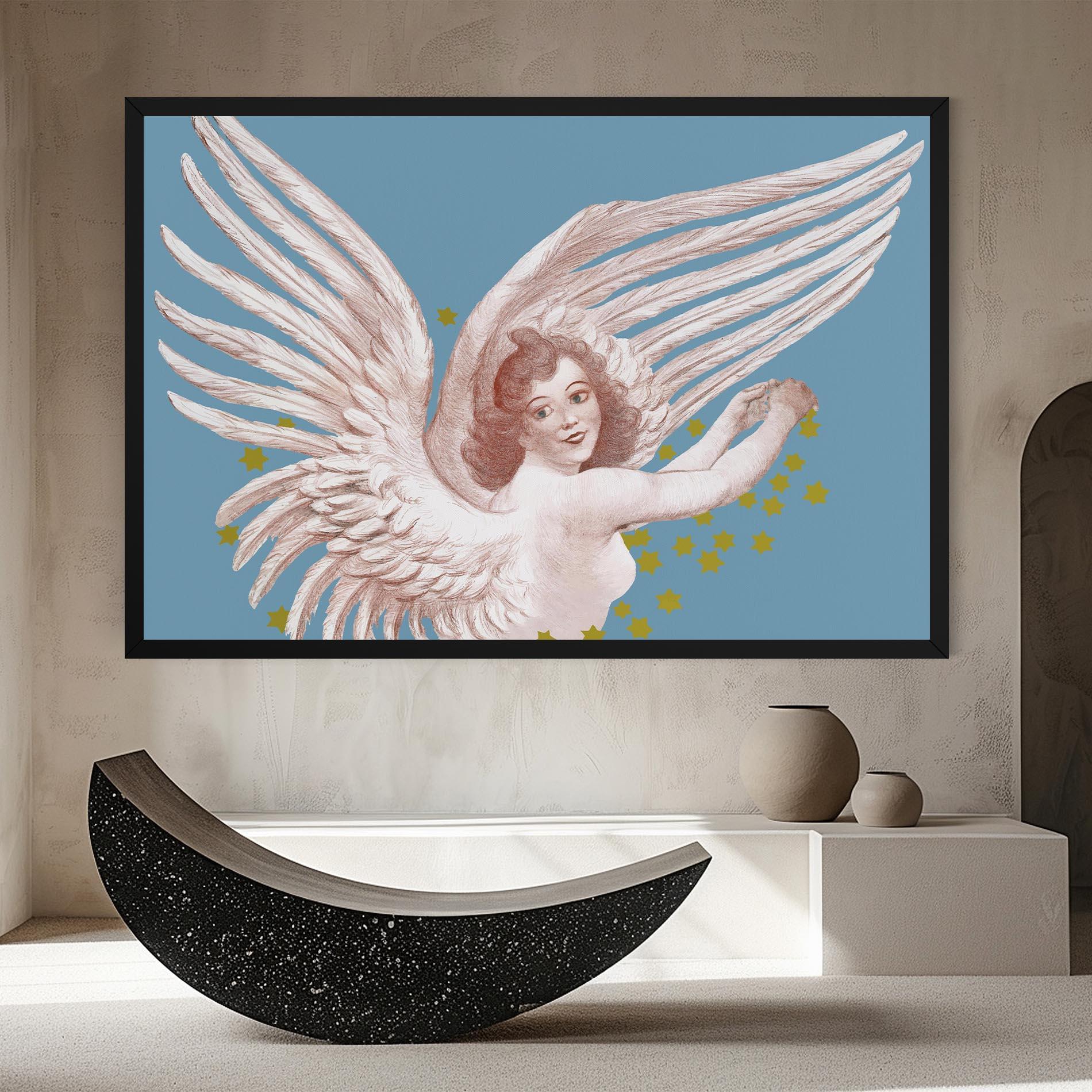 Vászonkép Stars Angel mockup 8