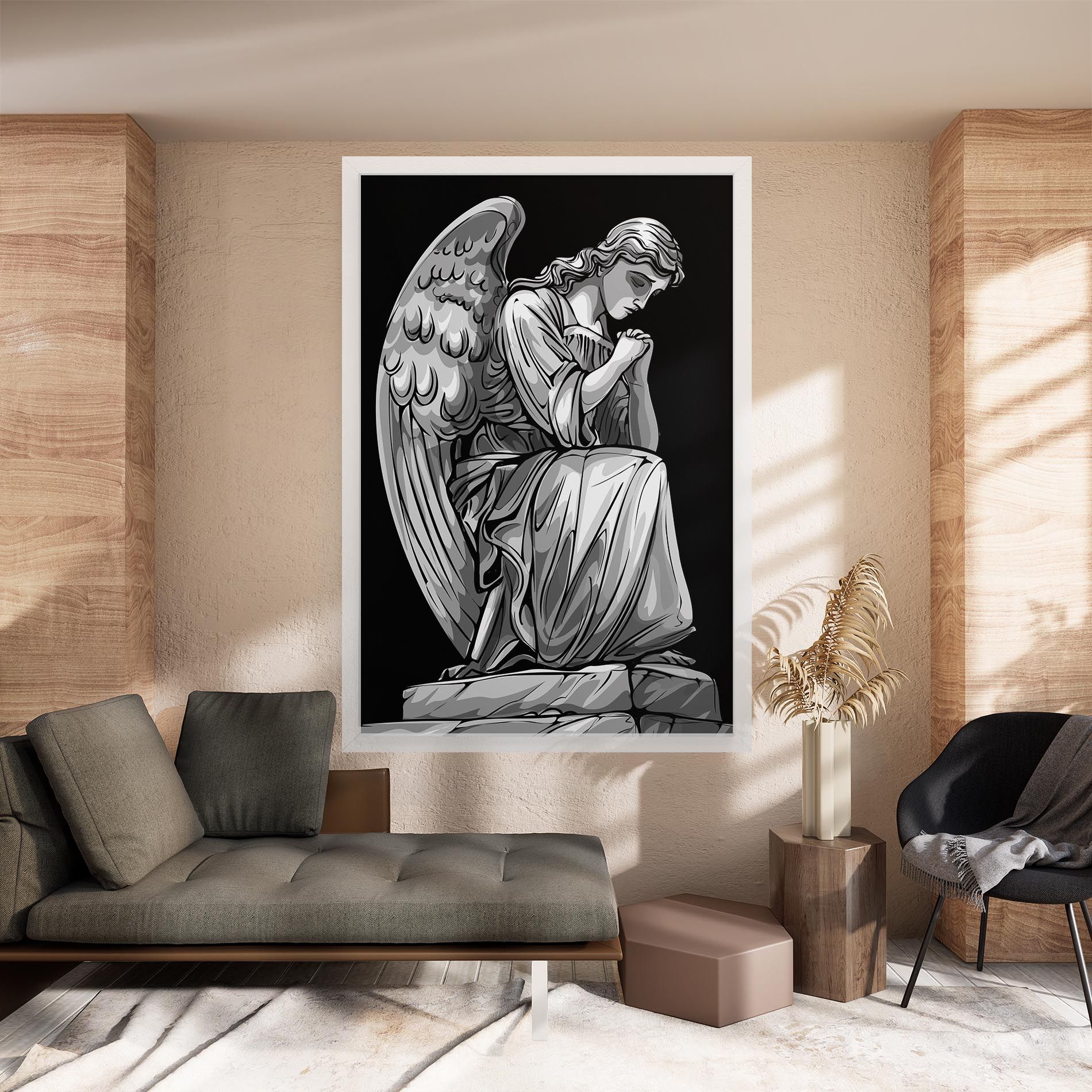 Pray Angel mockup 8