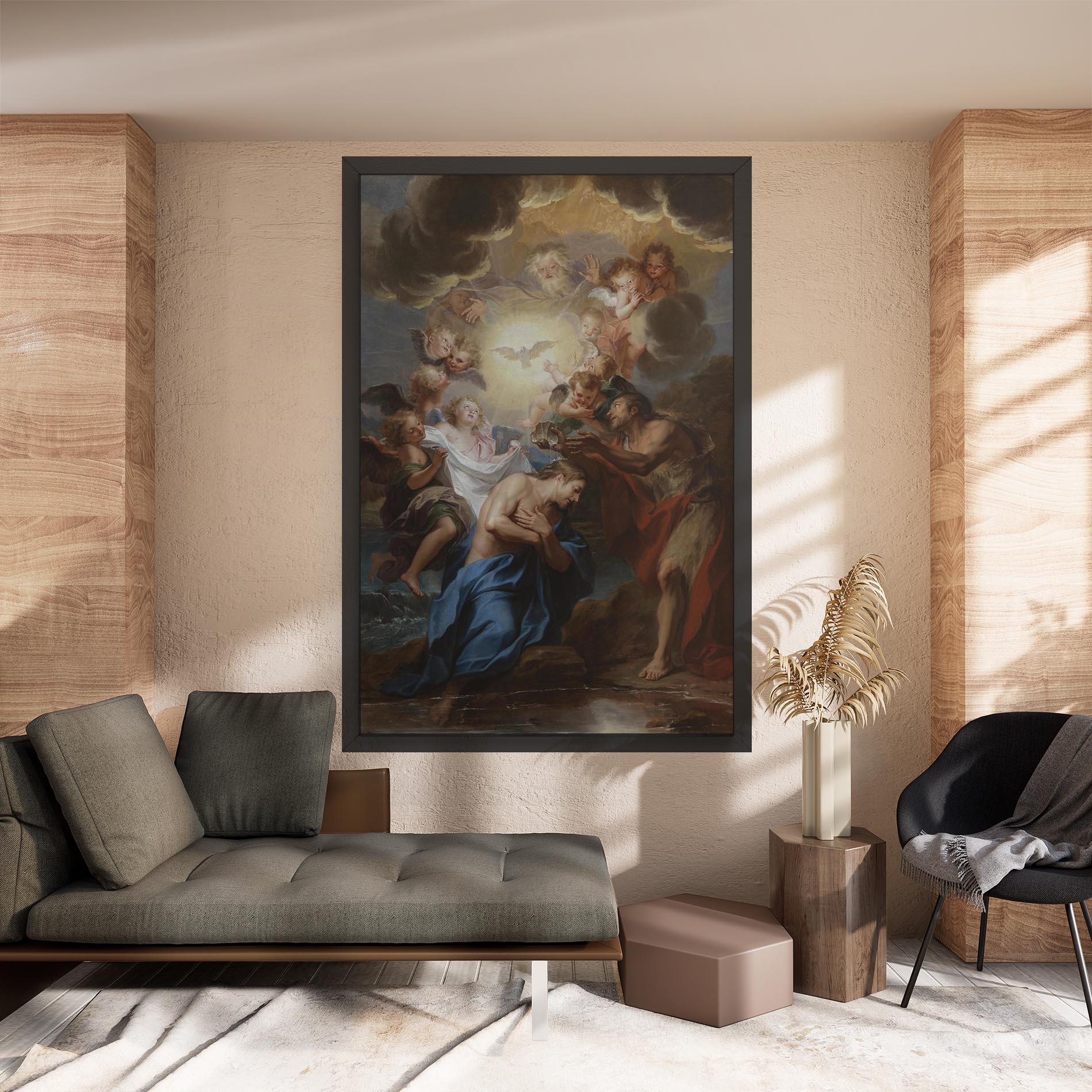 Vászonkép Bird Floating mockup 8