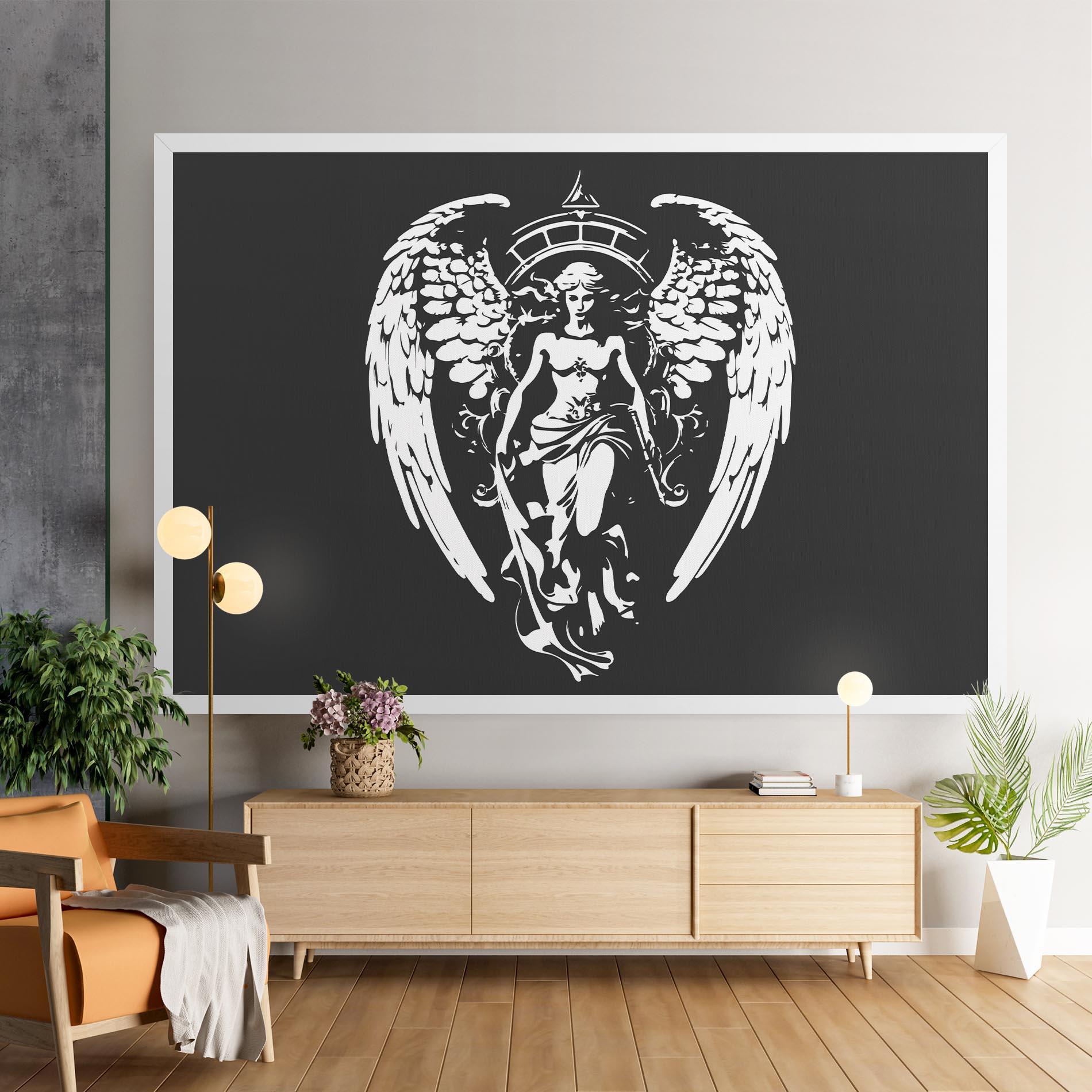 Vászonkép Angel Of Jewels mockup 9