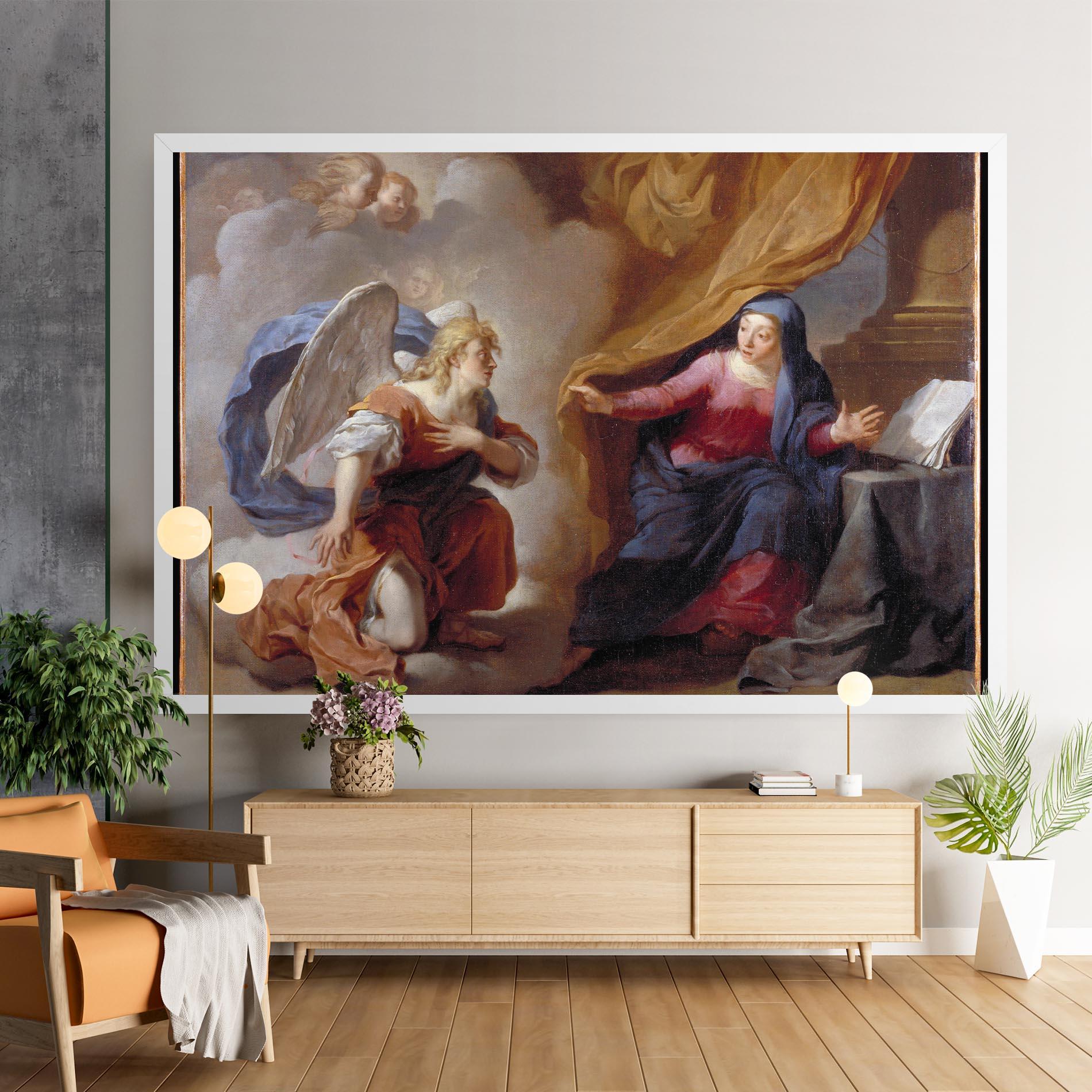 Vászonkép Painting Old Angel mockup 9