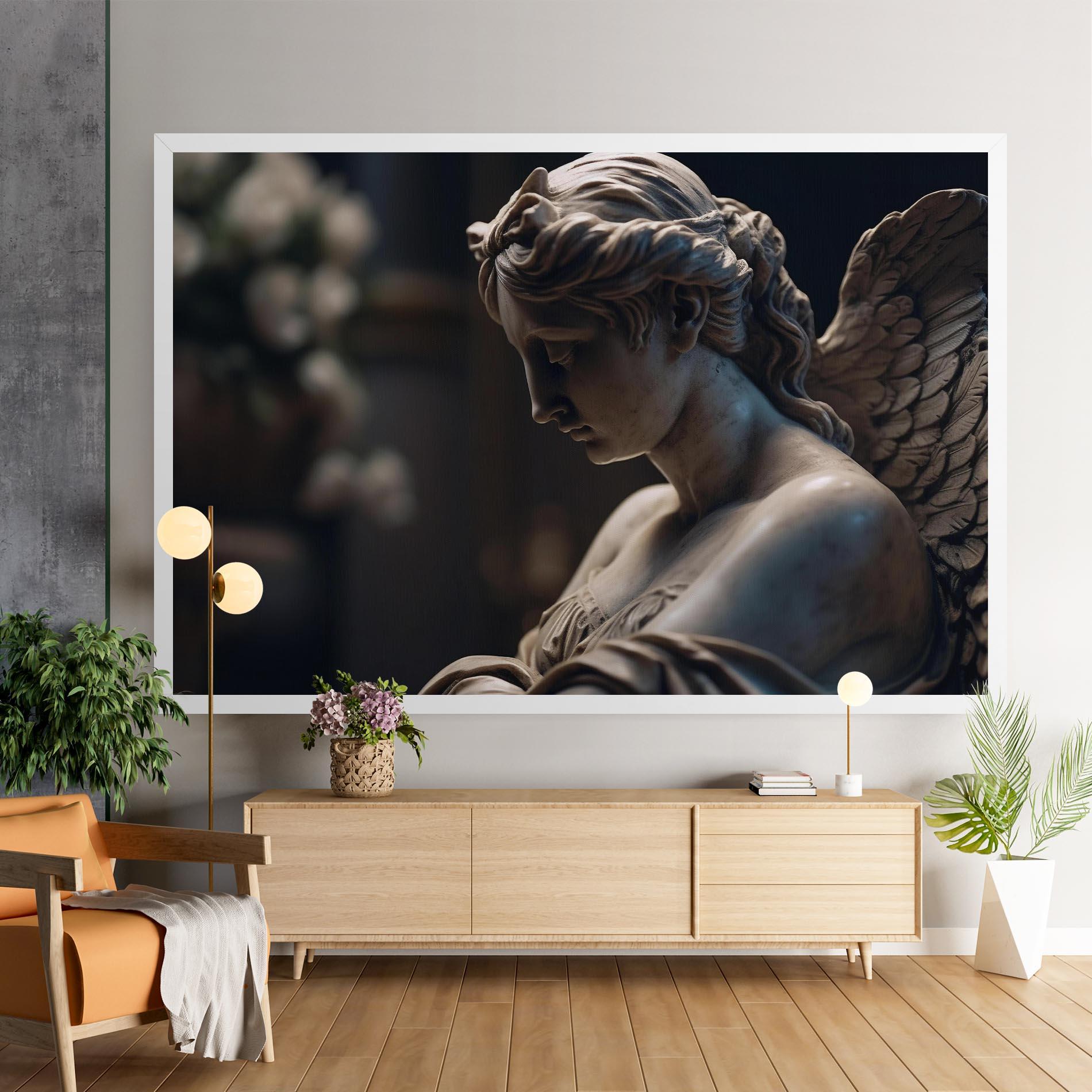 Vászonkép Praying Woman mockup 9