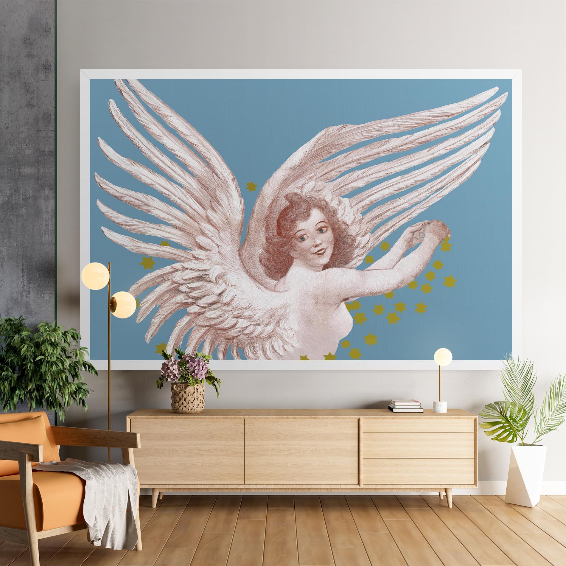 Vászonkép Stars Angel mockup 9
