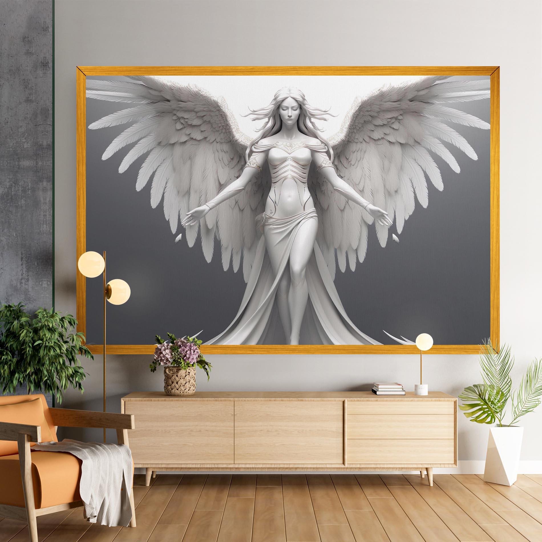 Vászonkép White Stone Woman mockup 9