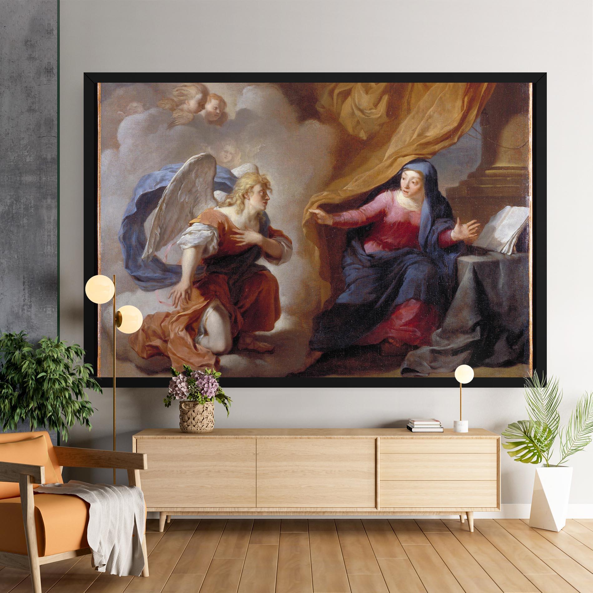 Vászonkép Painting Old Angel mockup 9