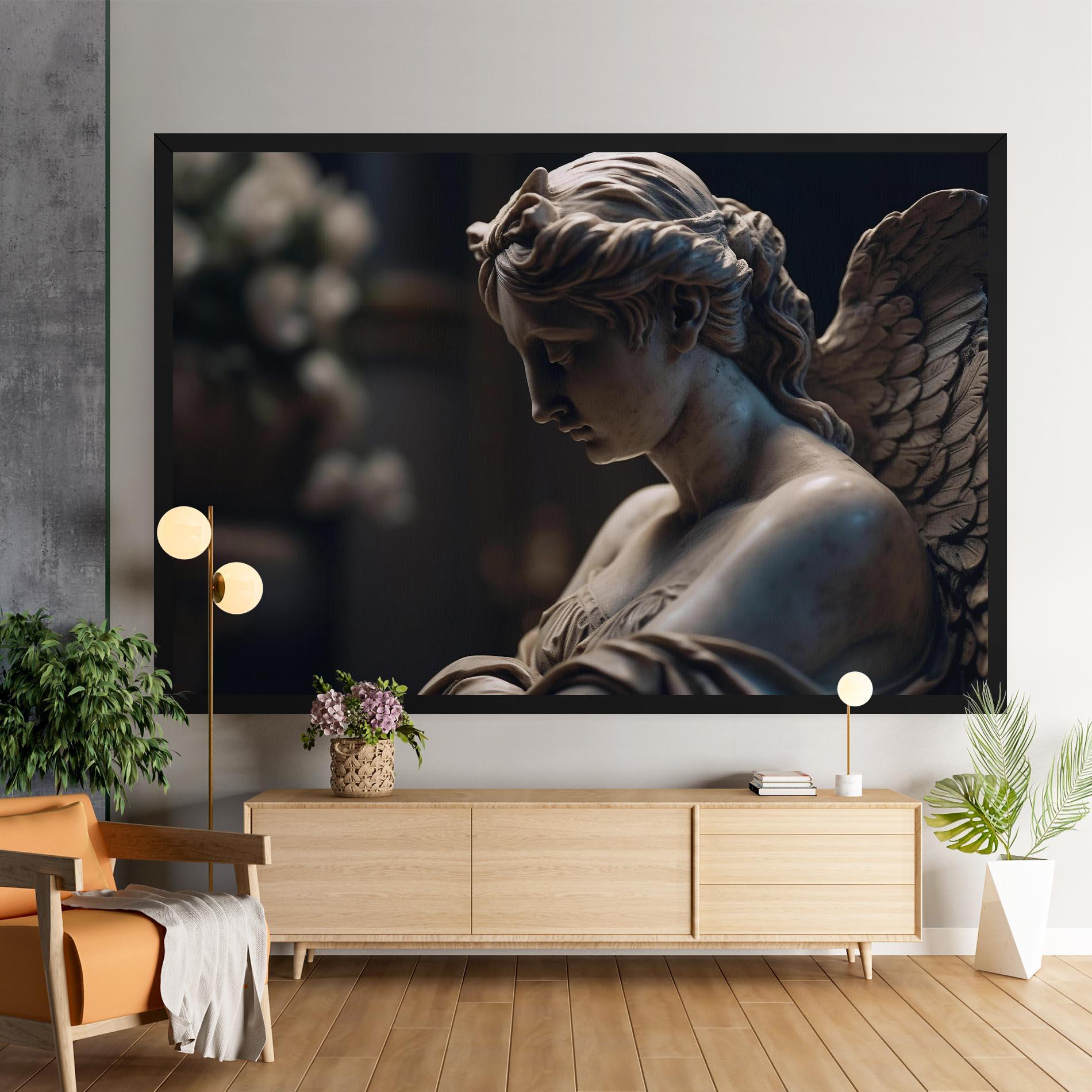 Vászonkép Praying Woman mockup 9
