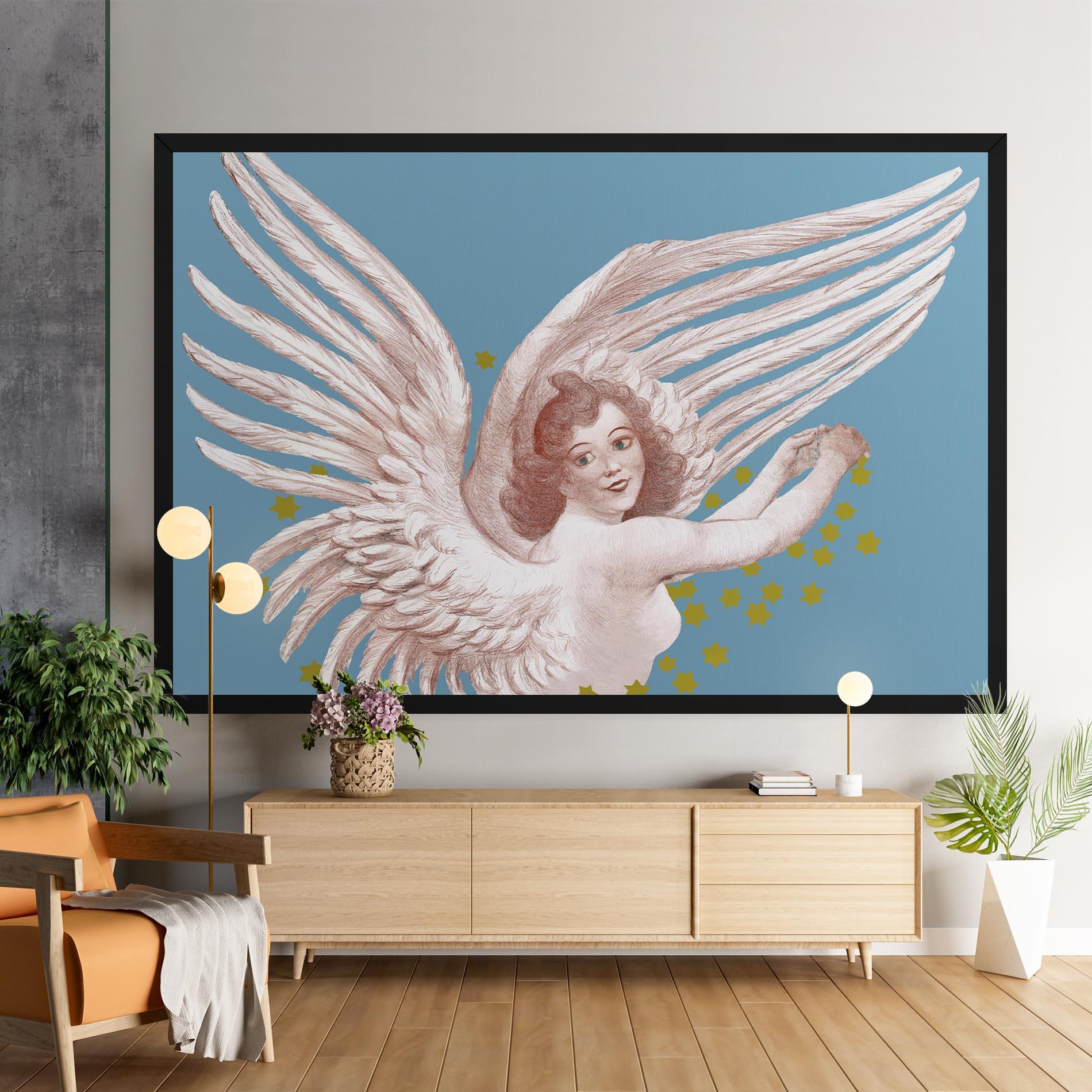 Vászonkép Stars Angel mockup 9