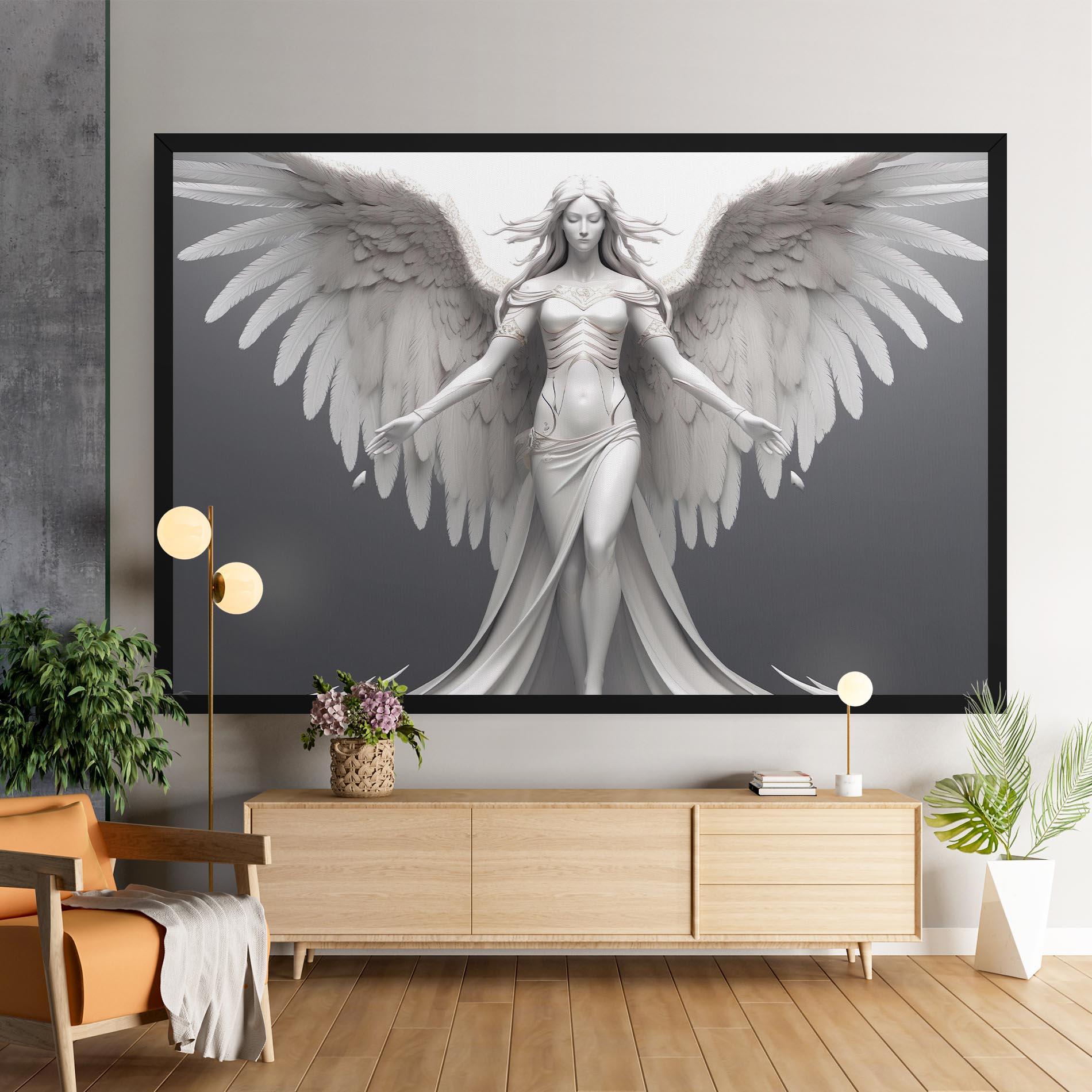 Vászonkép White Stone Woman mockup 9