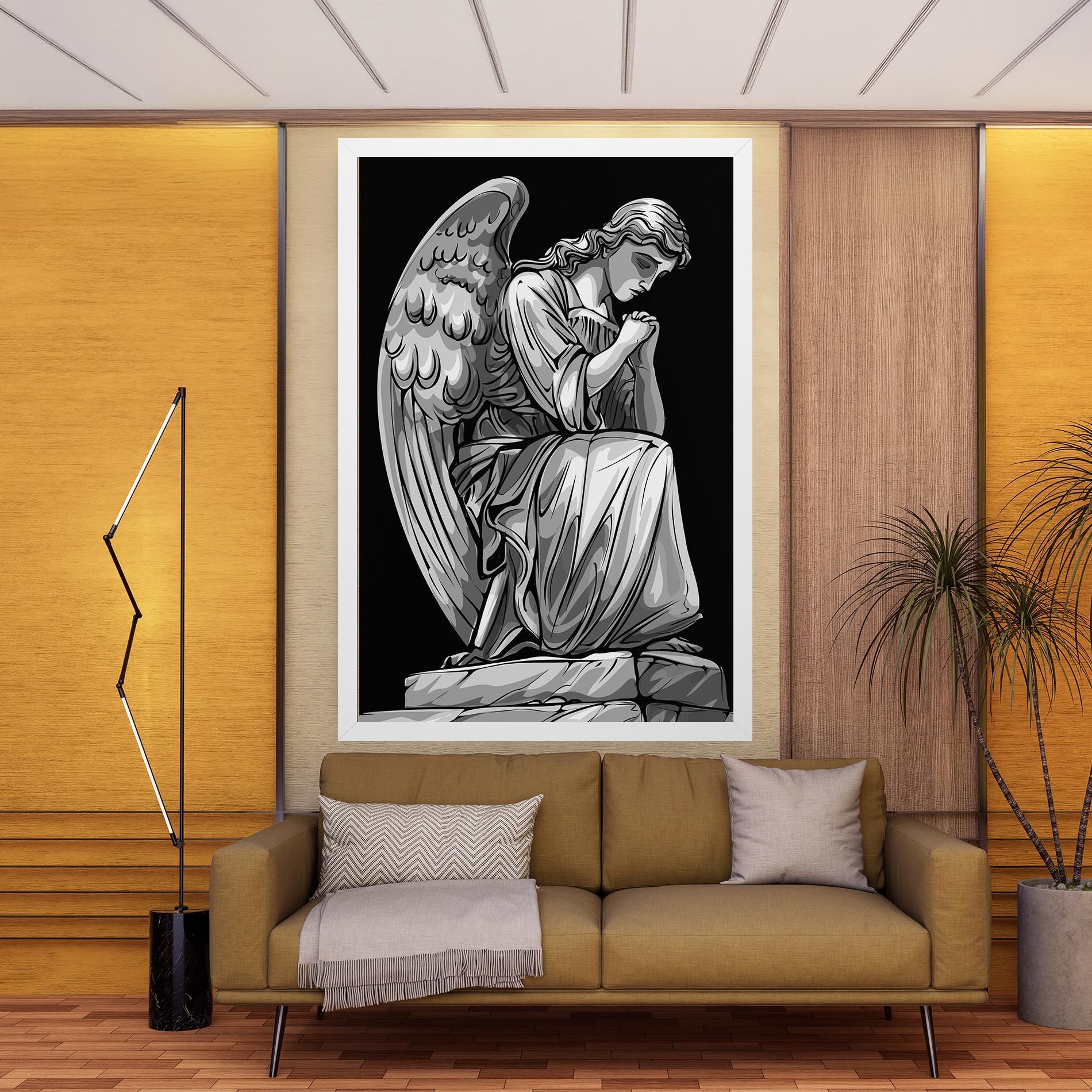 Pray Angel mockup 9